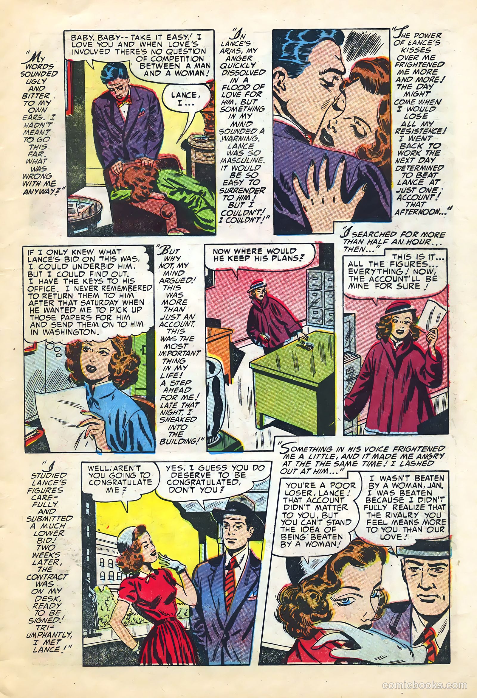 Perfect Love #9 (1953) — page 7 of 36