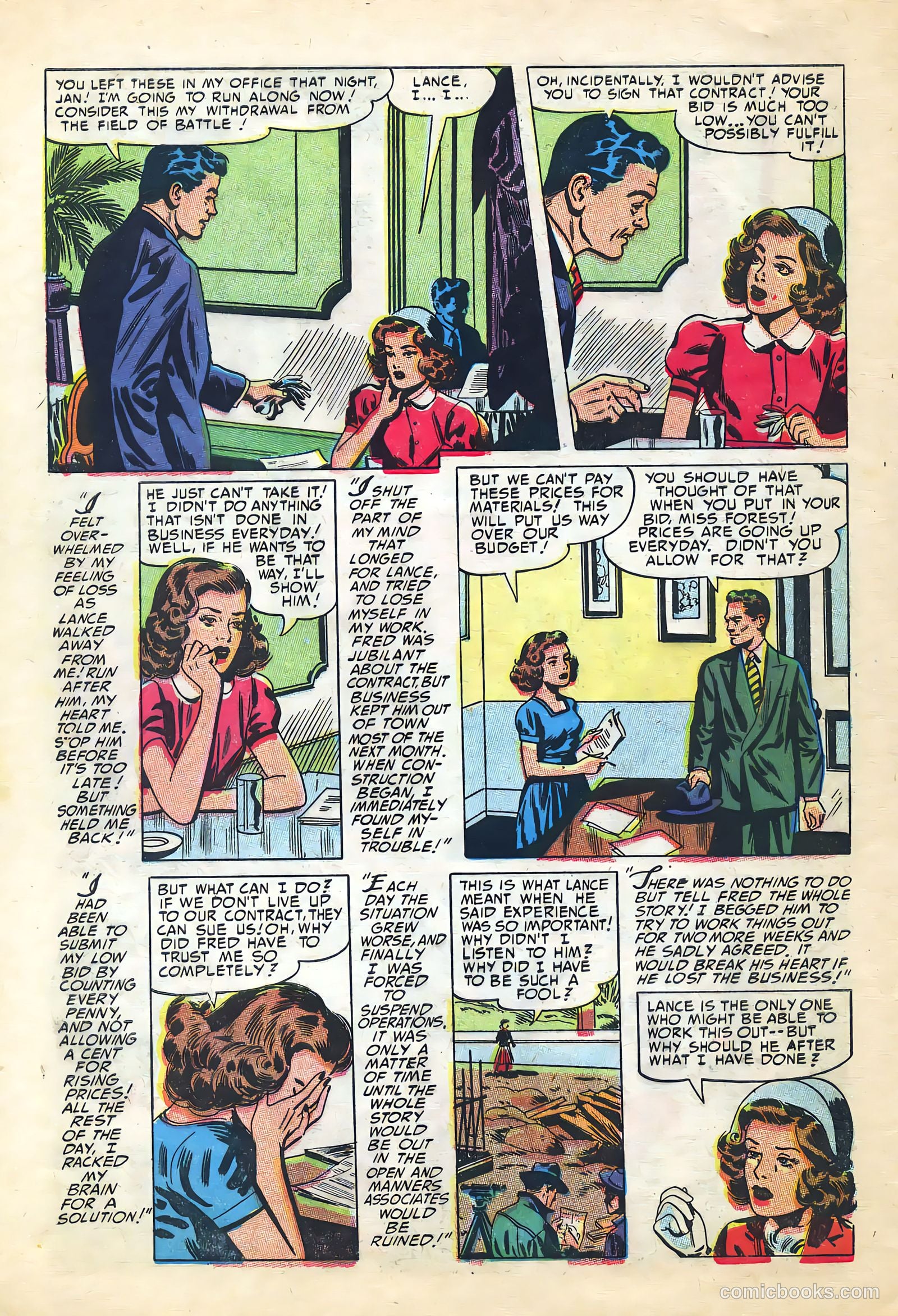 Perfect Love #9 (1953) — page 8 of 36