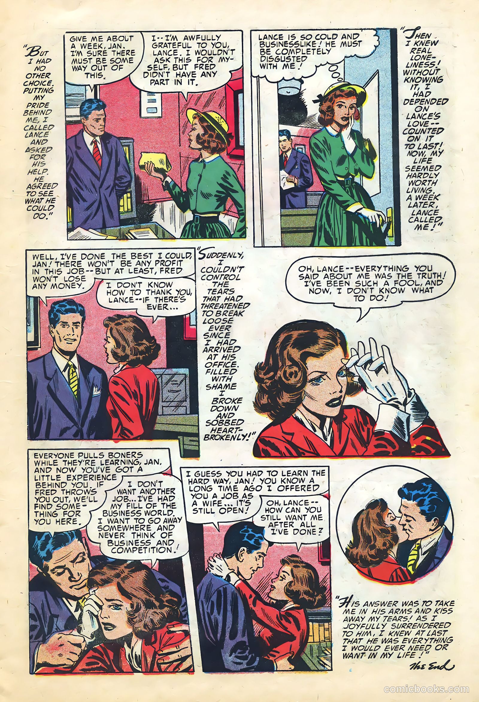 Perfect Love #9 (1953) — page 9 of 36