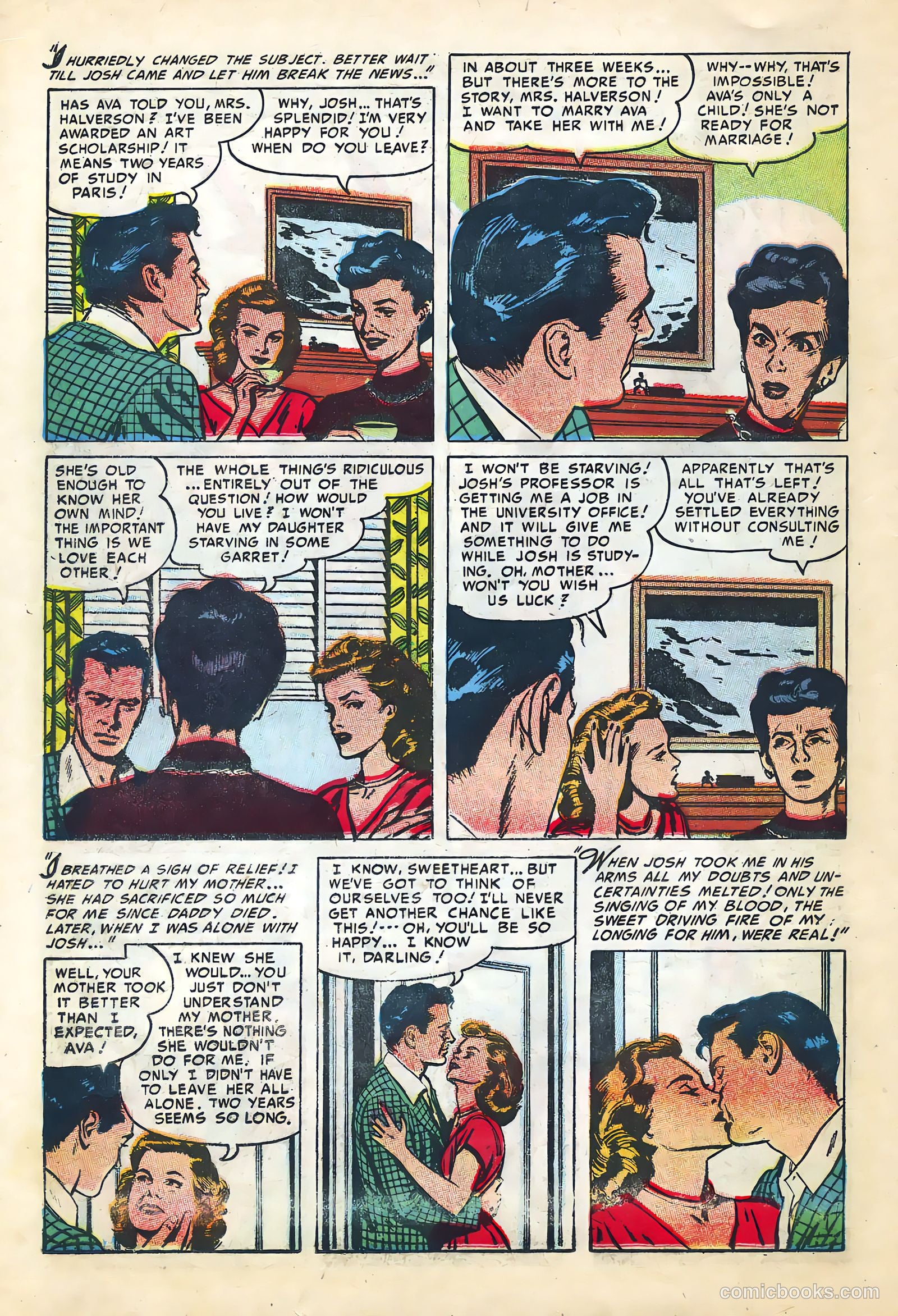 Perfect Love #9 (1953) — page 20 of 36