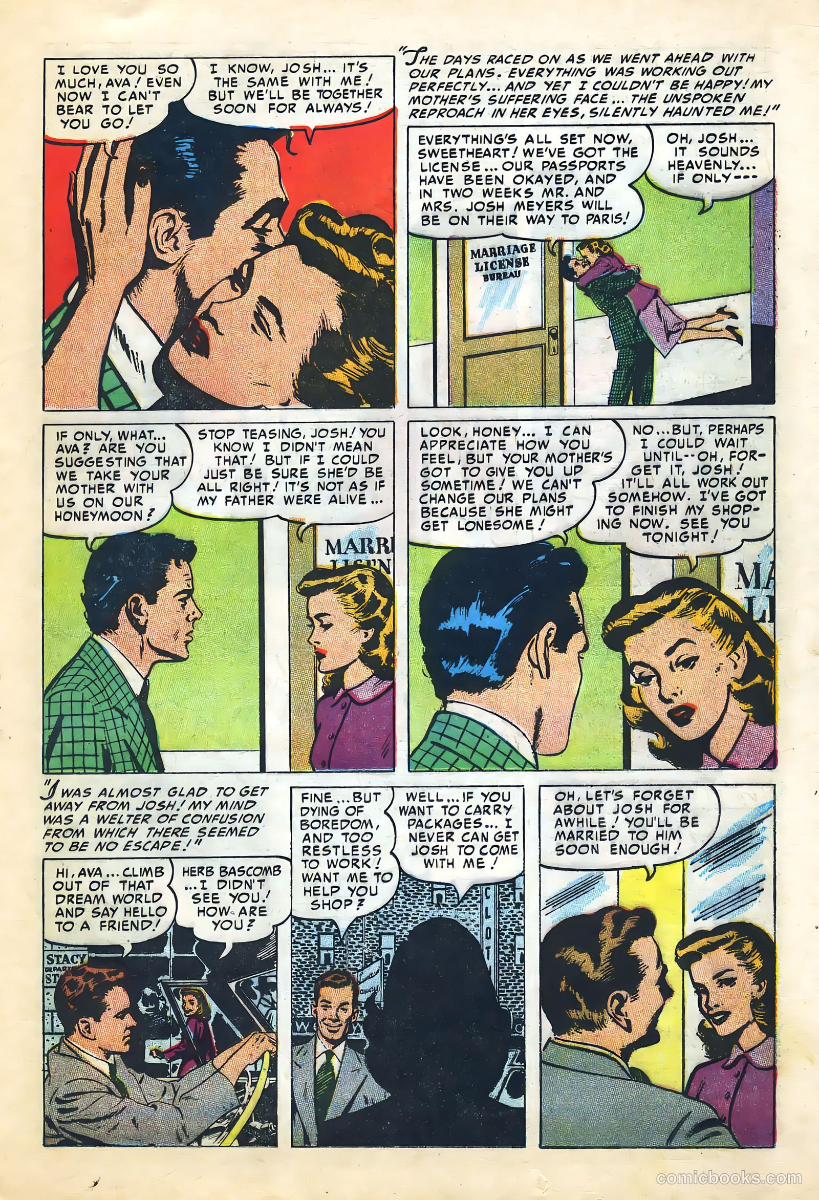Perfect Love #9 (1953) — page 21 of 36