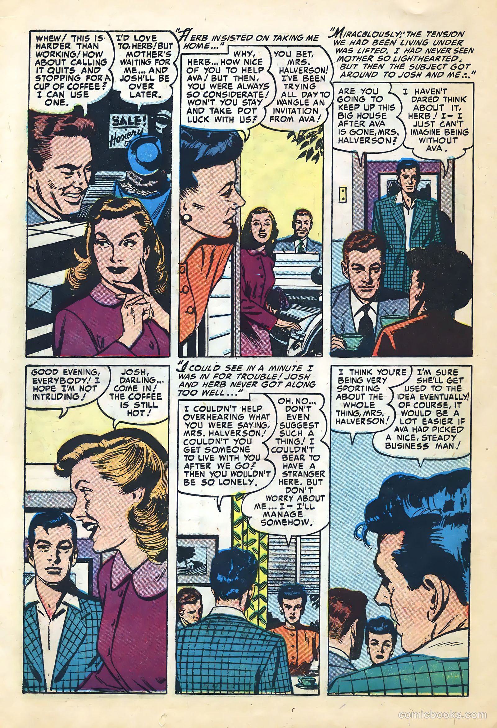 Perfect Love #9 (1953) — page 22 of 36