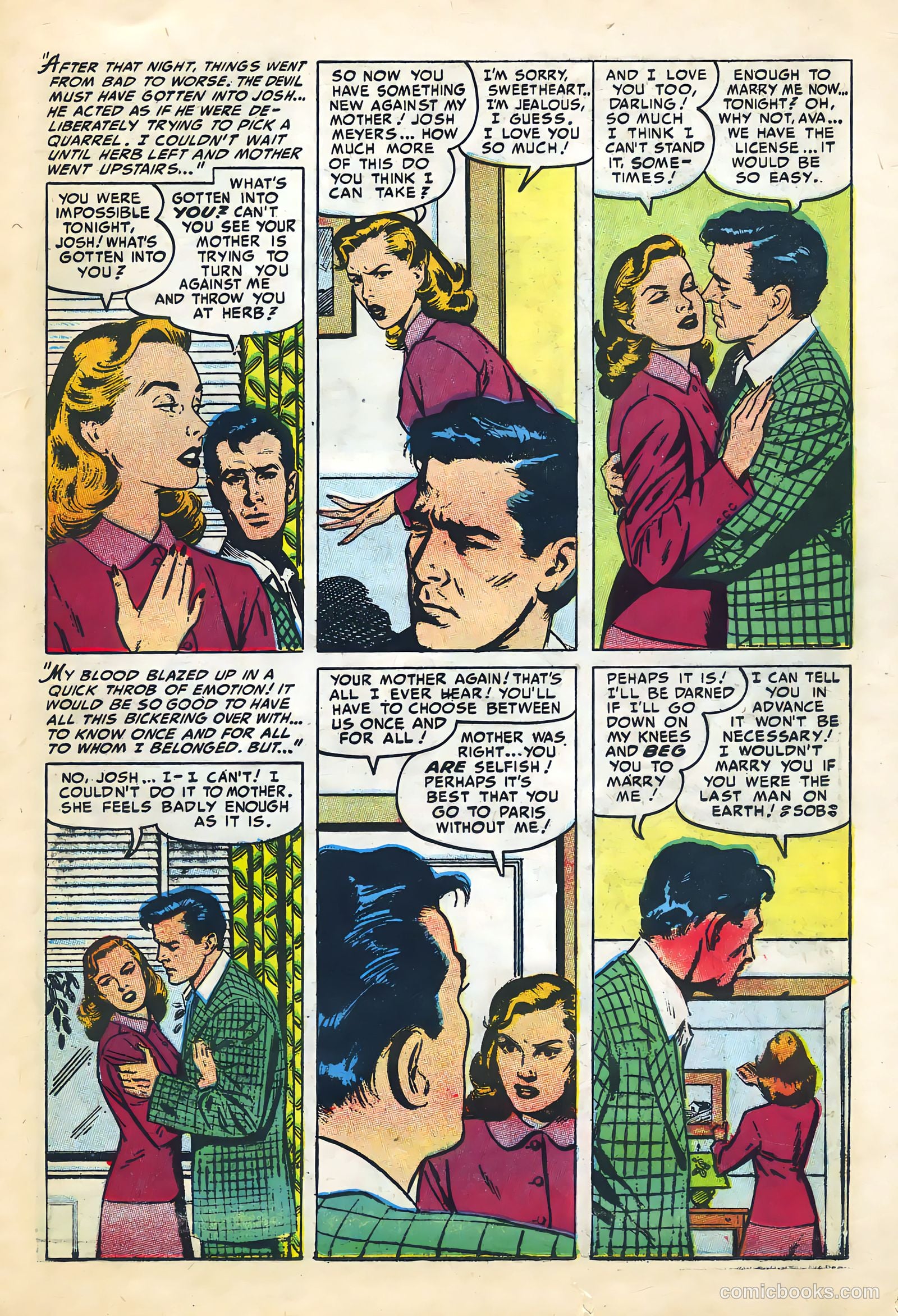 Perfect Love #9 (1953) — page 23 of 36