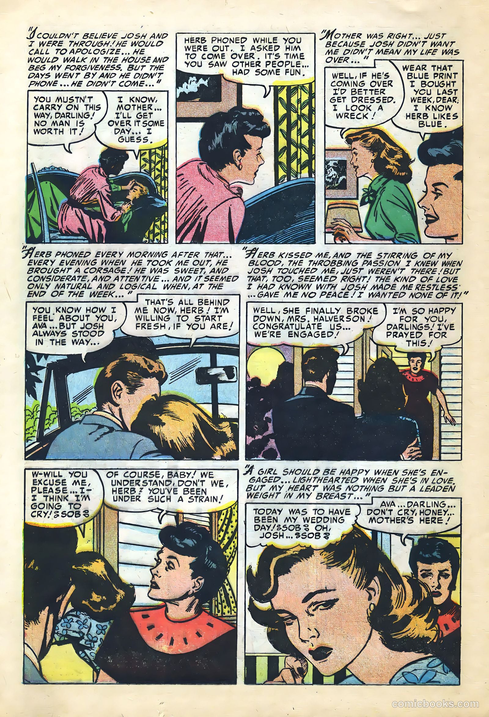Perfect Love #9 (1953) — page 24 of 36