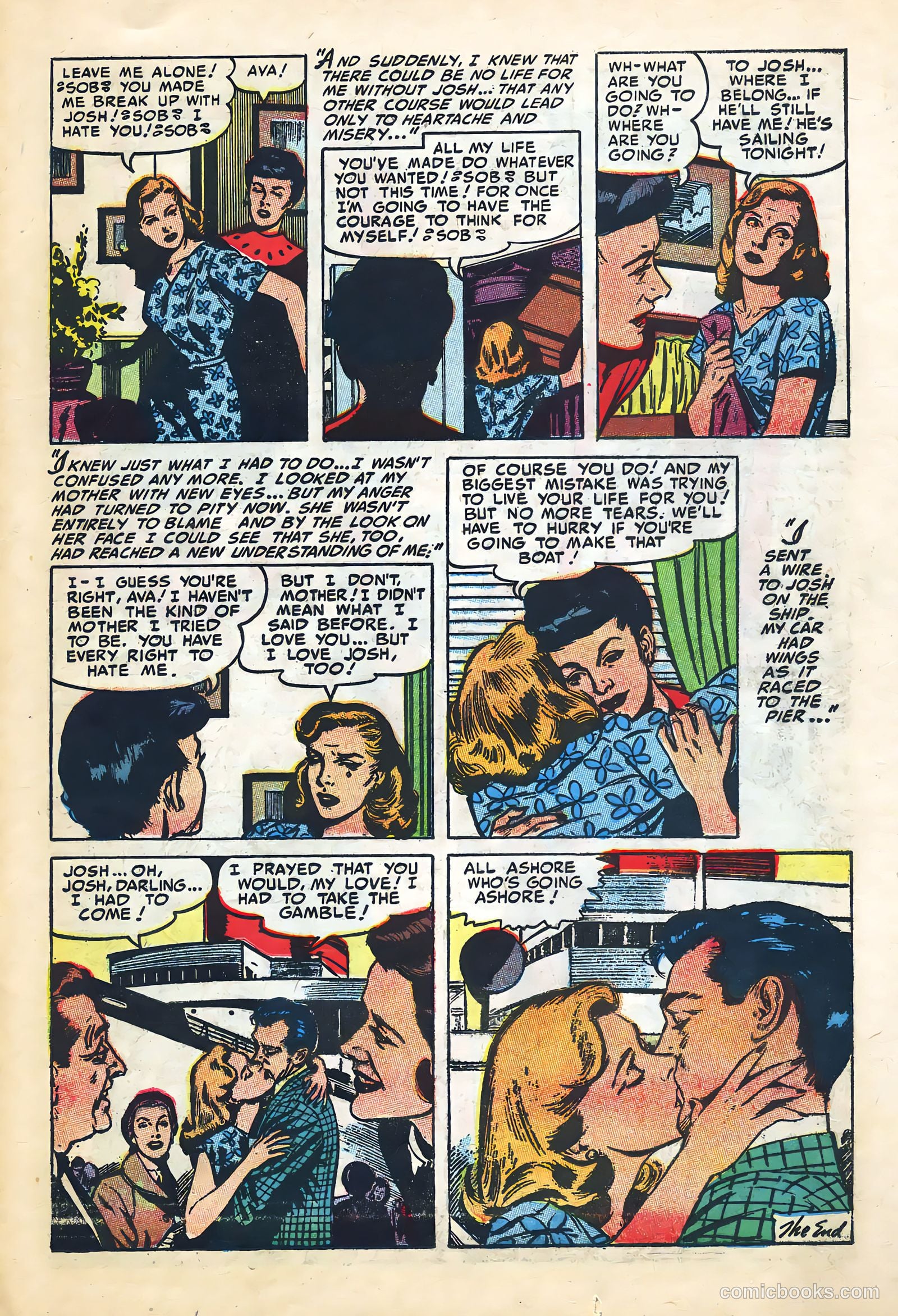 Perfect Love #9 (1953) — page 25 of 36