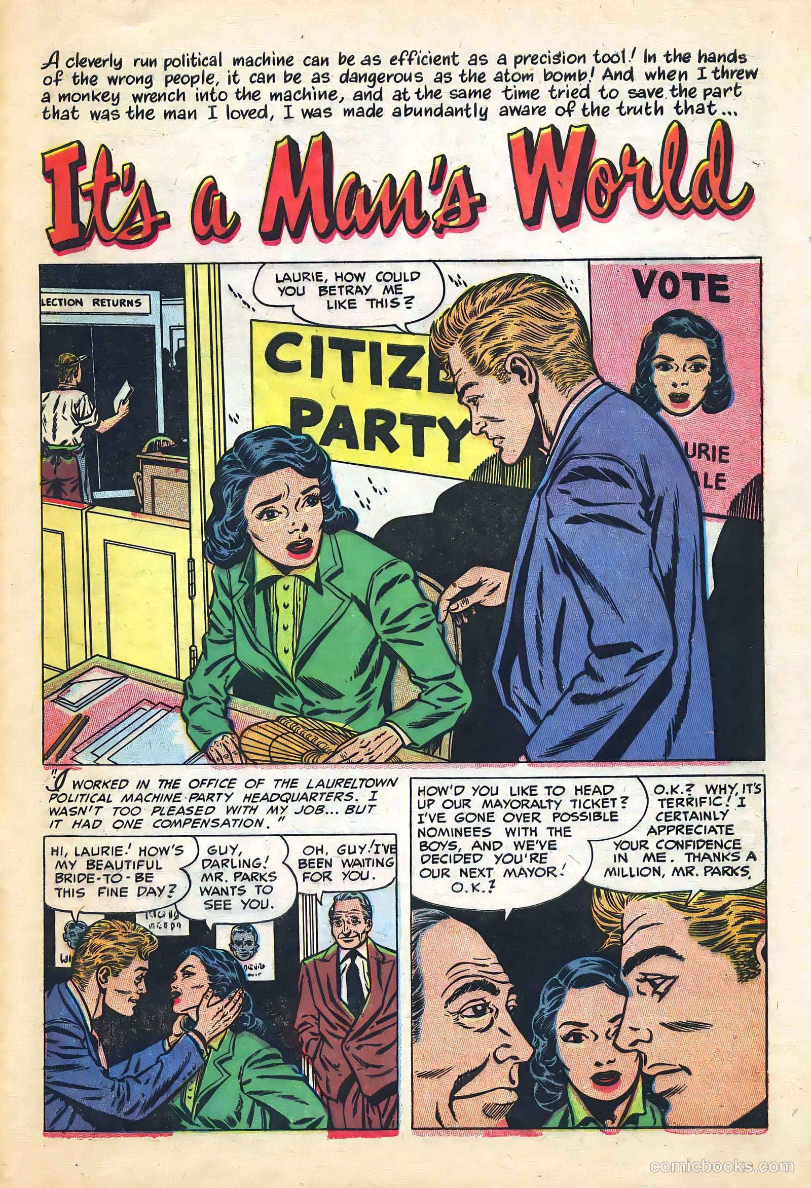 Perfect Love #9 (1953) — page 29 of 36