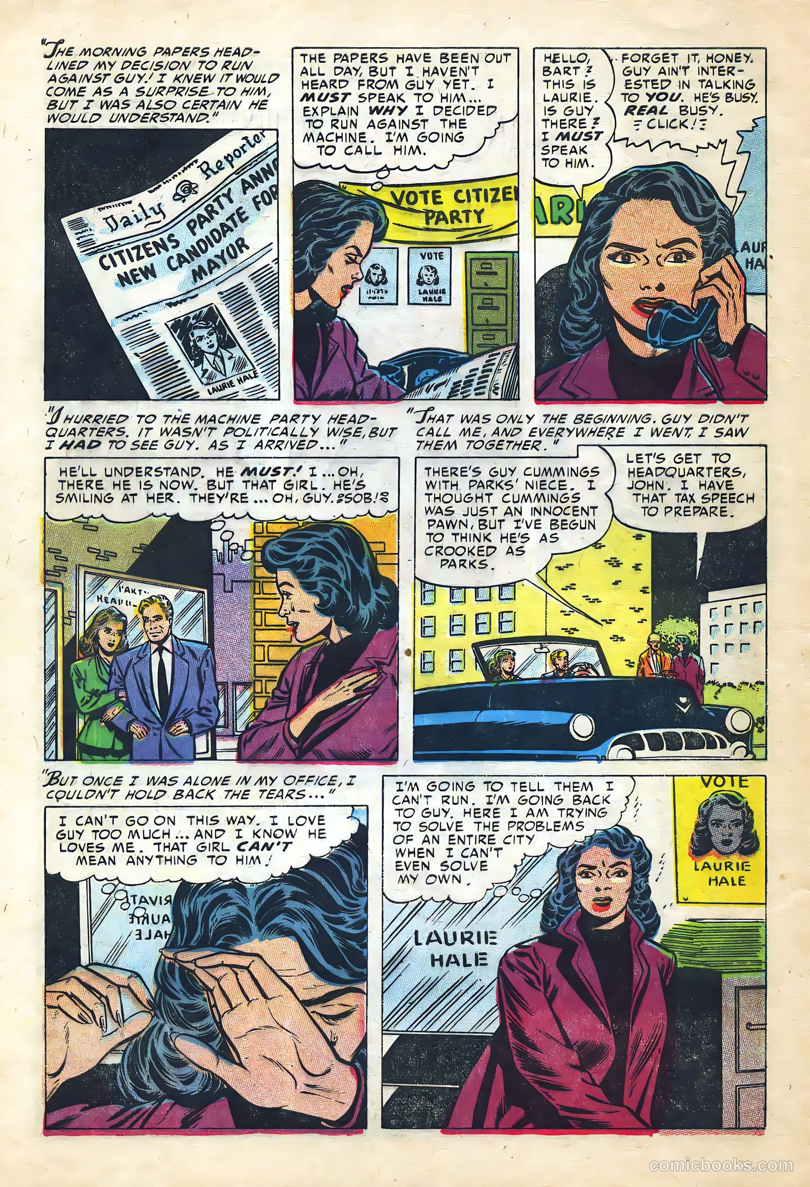 Perfect Love #9 (1953) — page 32 of 36