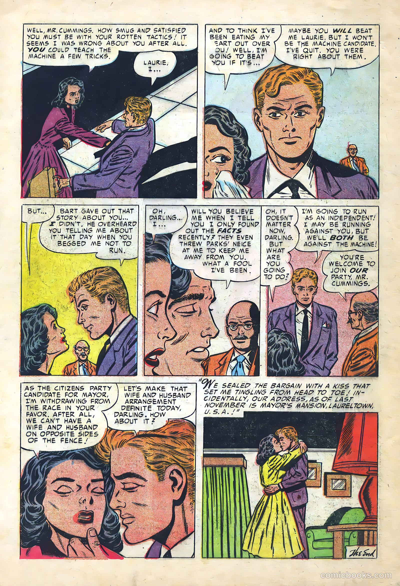 Perfect Love #9 (1953) — page 34 of 36