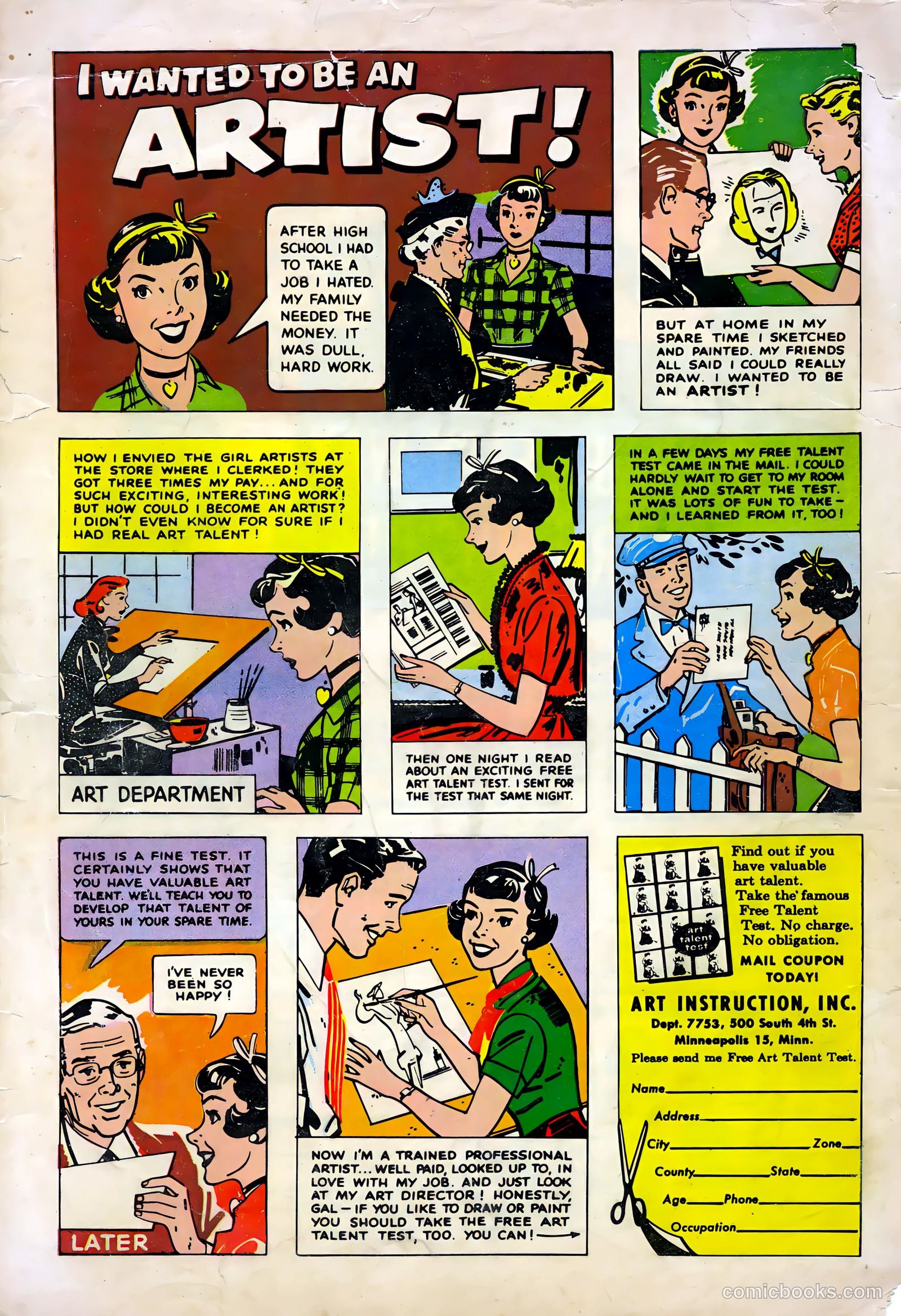 Perfect Love #9 (1953) — page 36 of 36