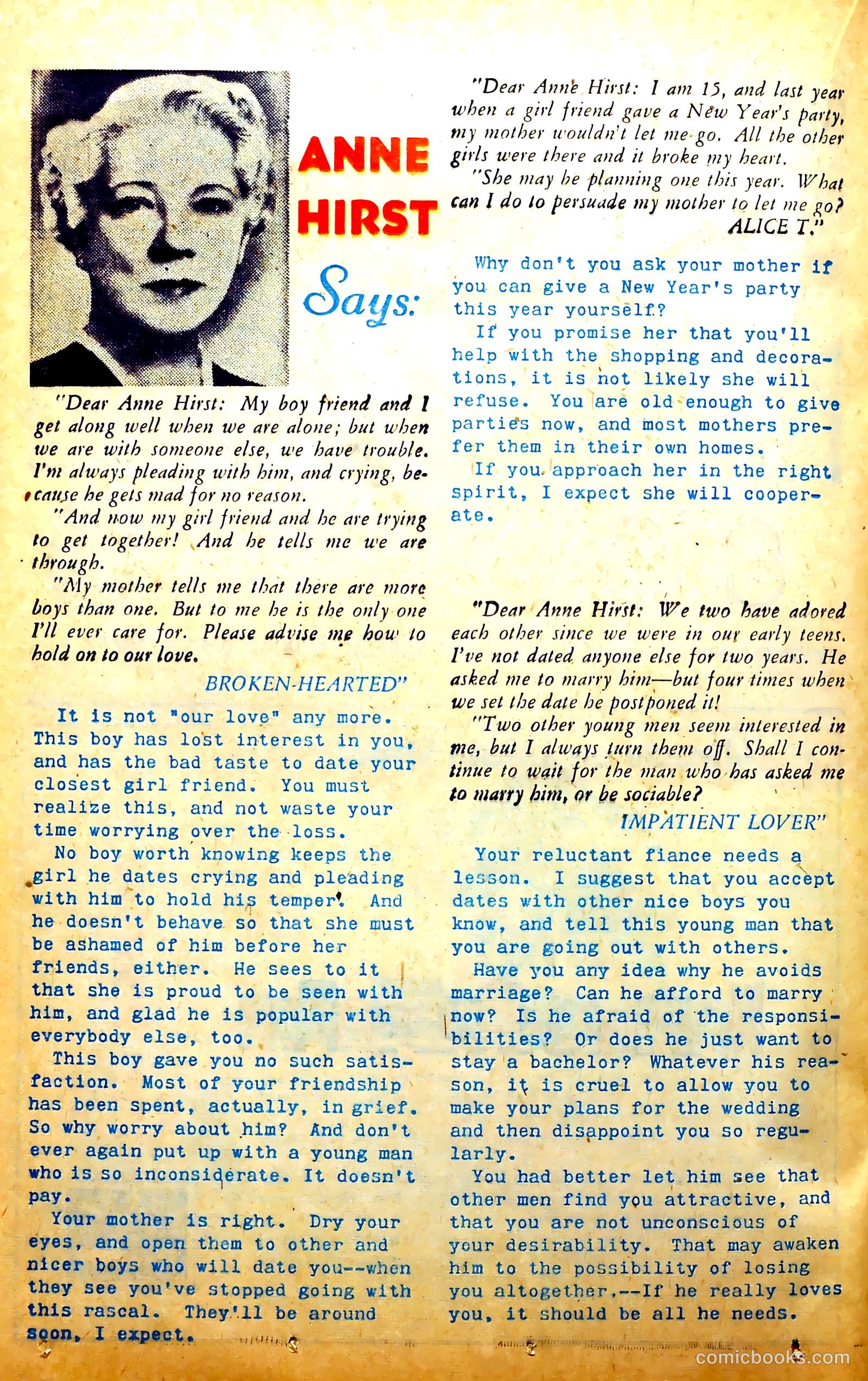 Personal Love #1 (1950) — page 28 of 52