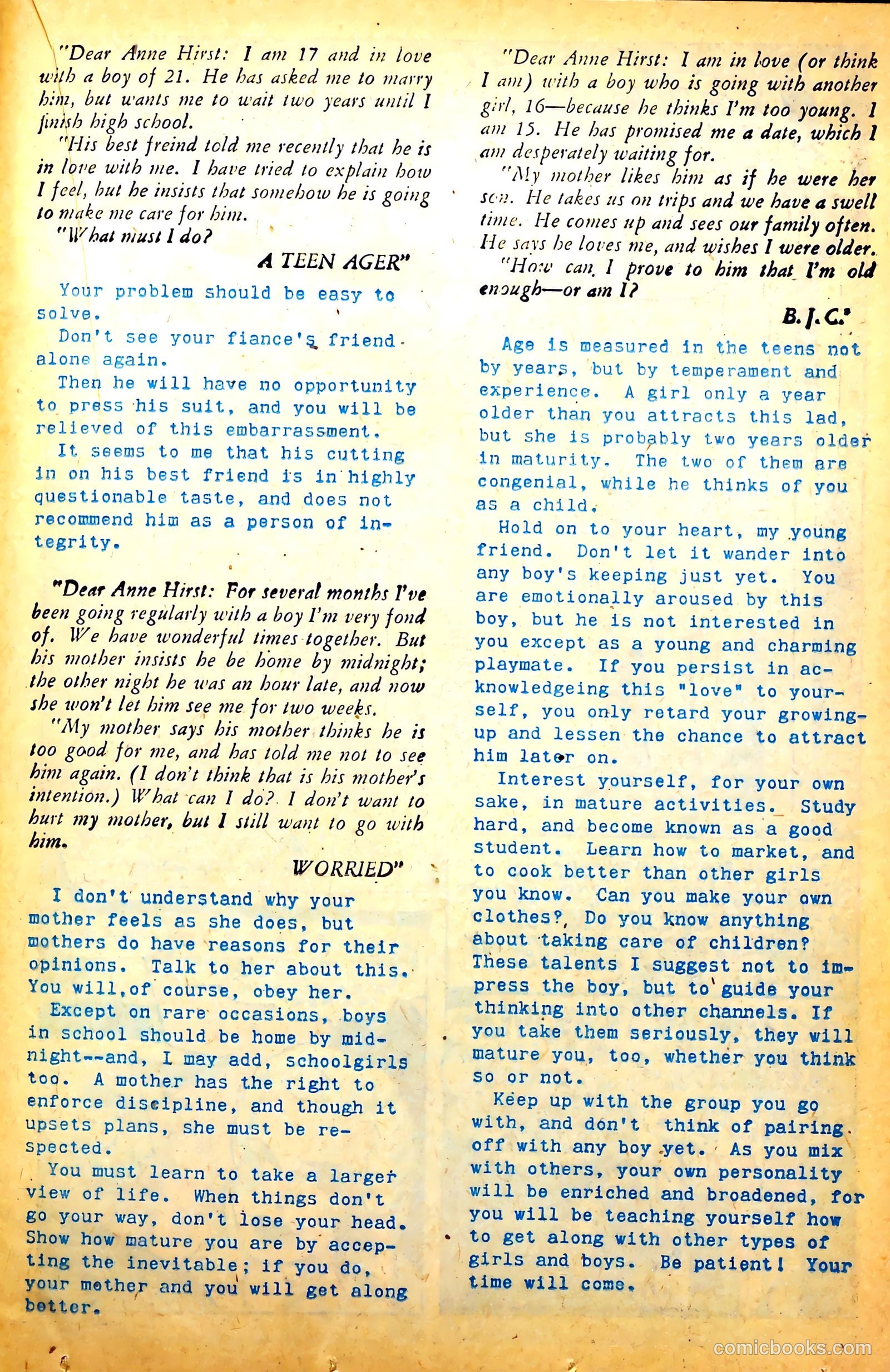 Personal Love #1 (1950) — page 29 of 52