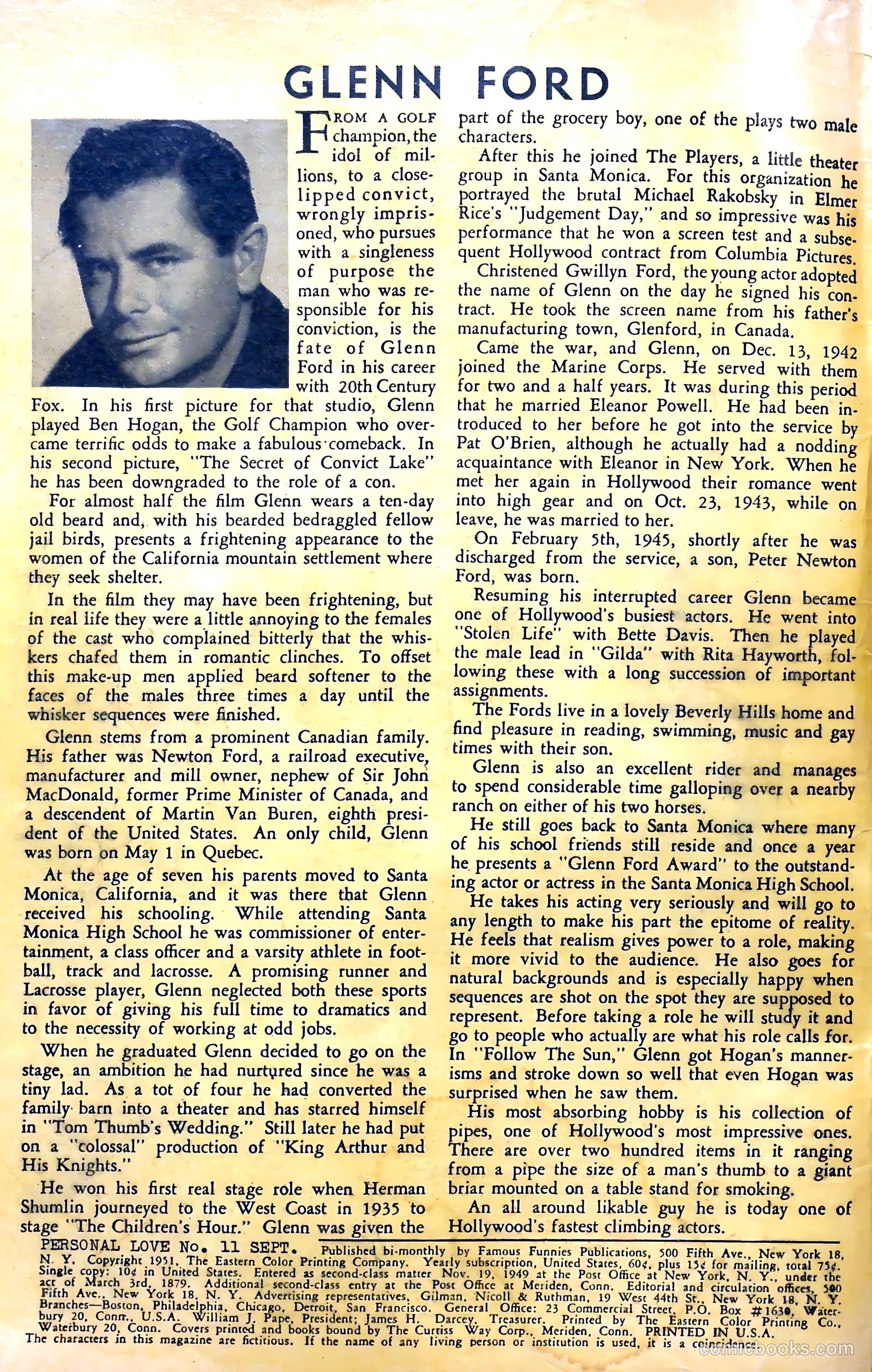 Personal Love #11 (1951) — page 2 of 52