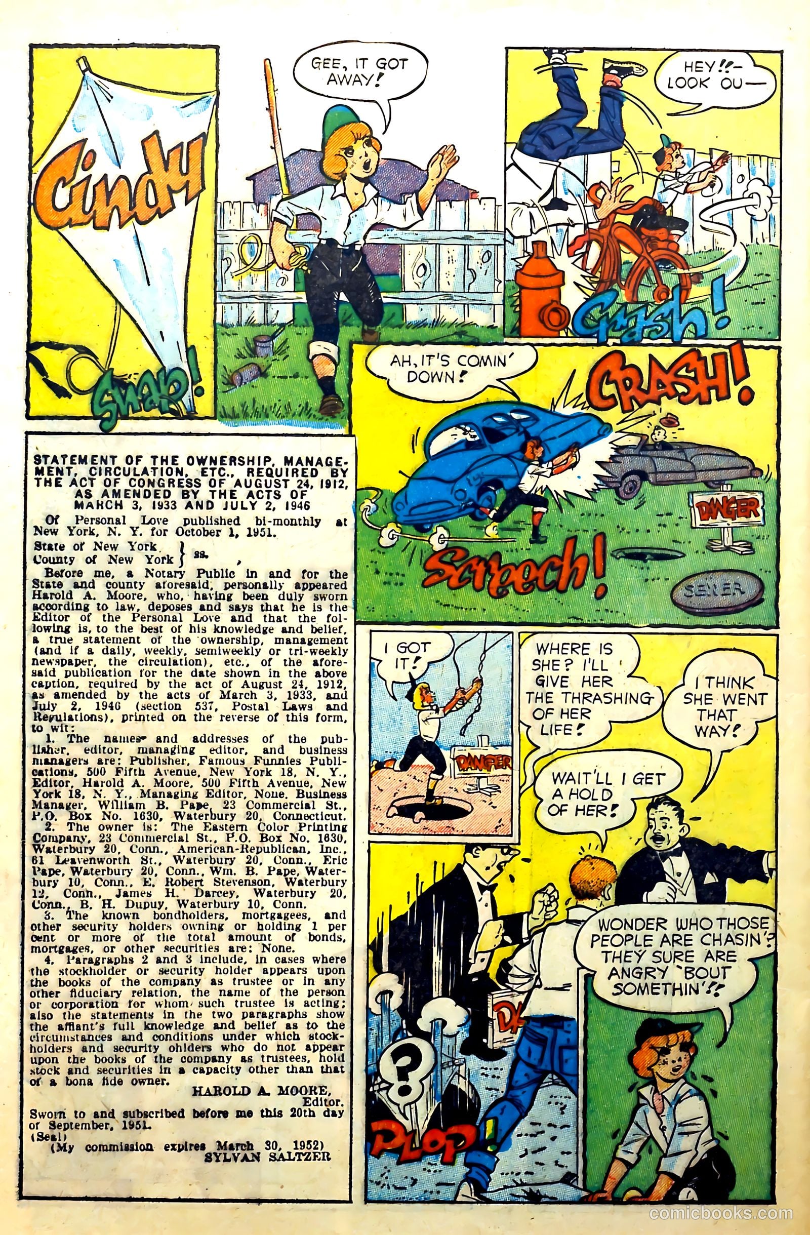Personal Love #14 (1952) — page 32 of 36