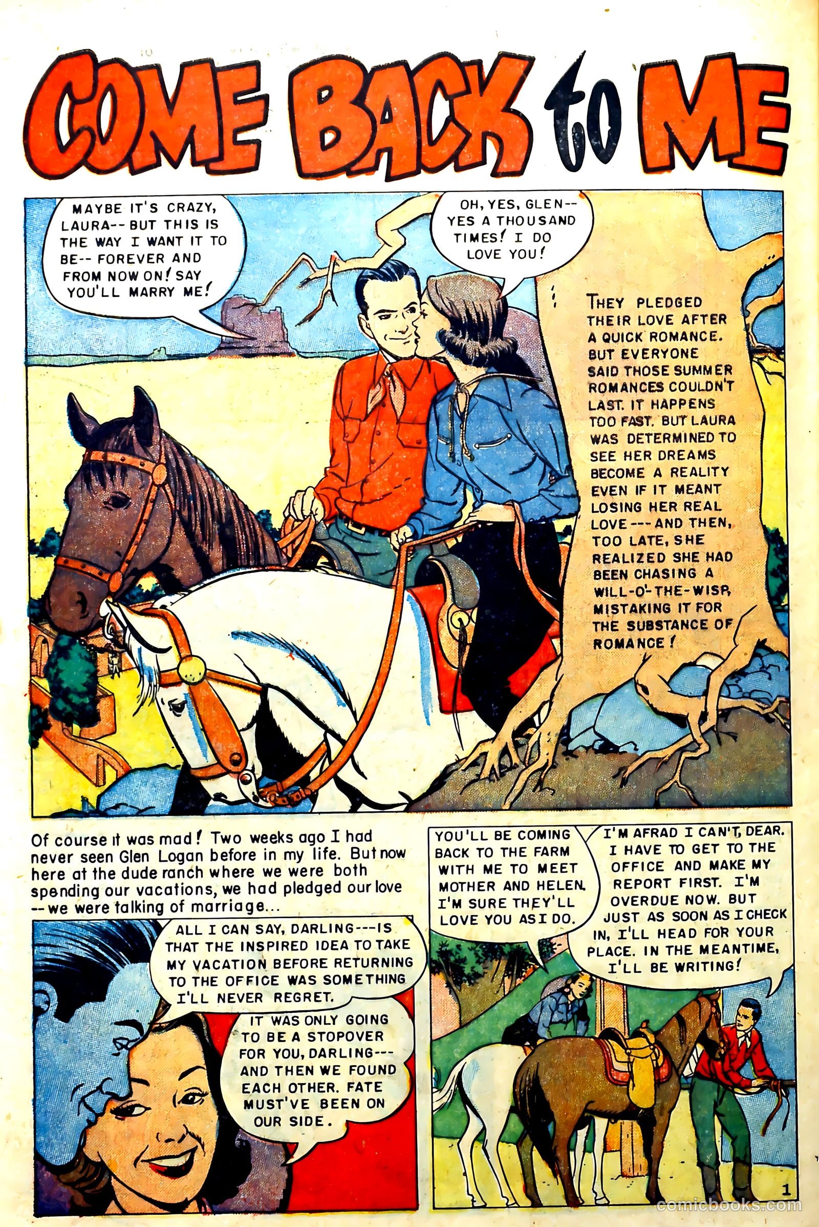 Personal Love #15 (1952) — page 28 of 36