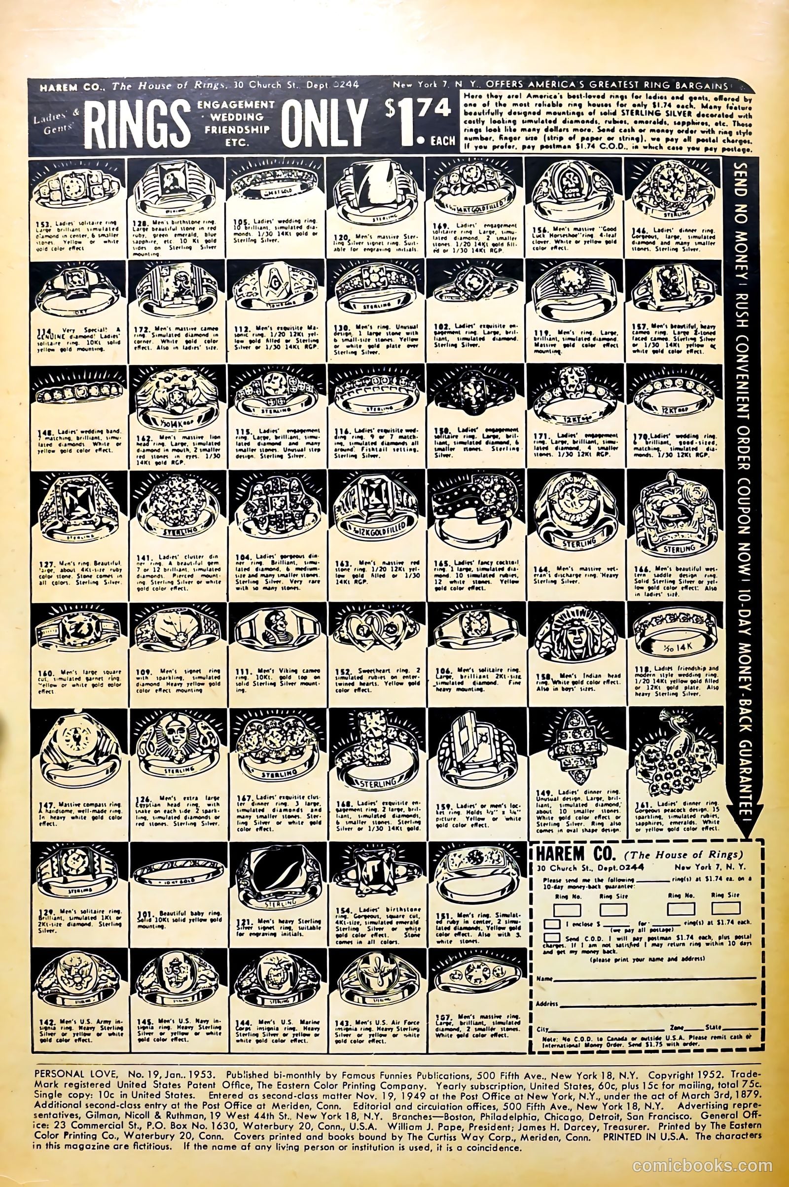 Personal Love #19 (1953) — page 2 of 36
