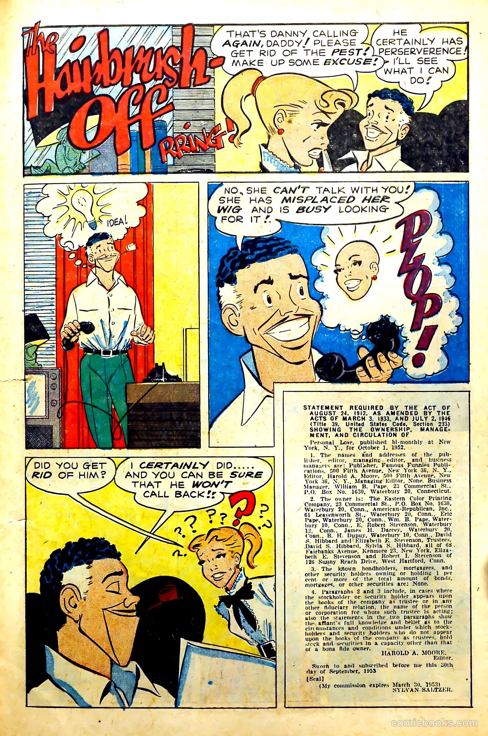 Personal Love #20 (1953) — page 27 of 36