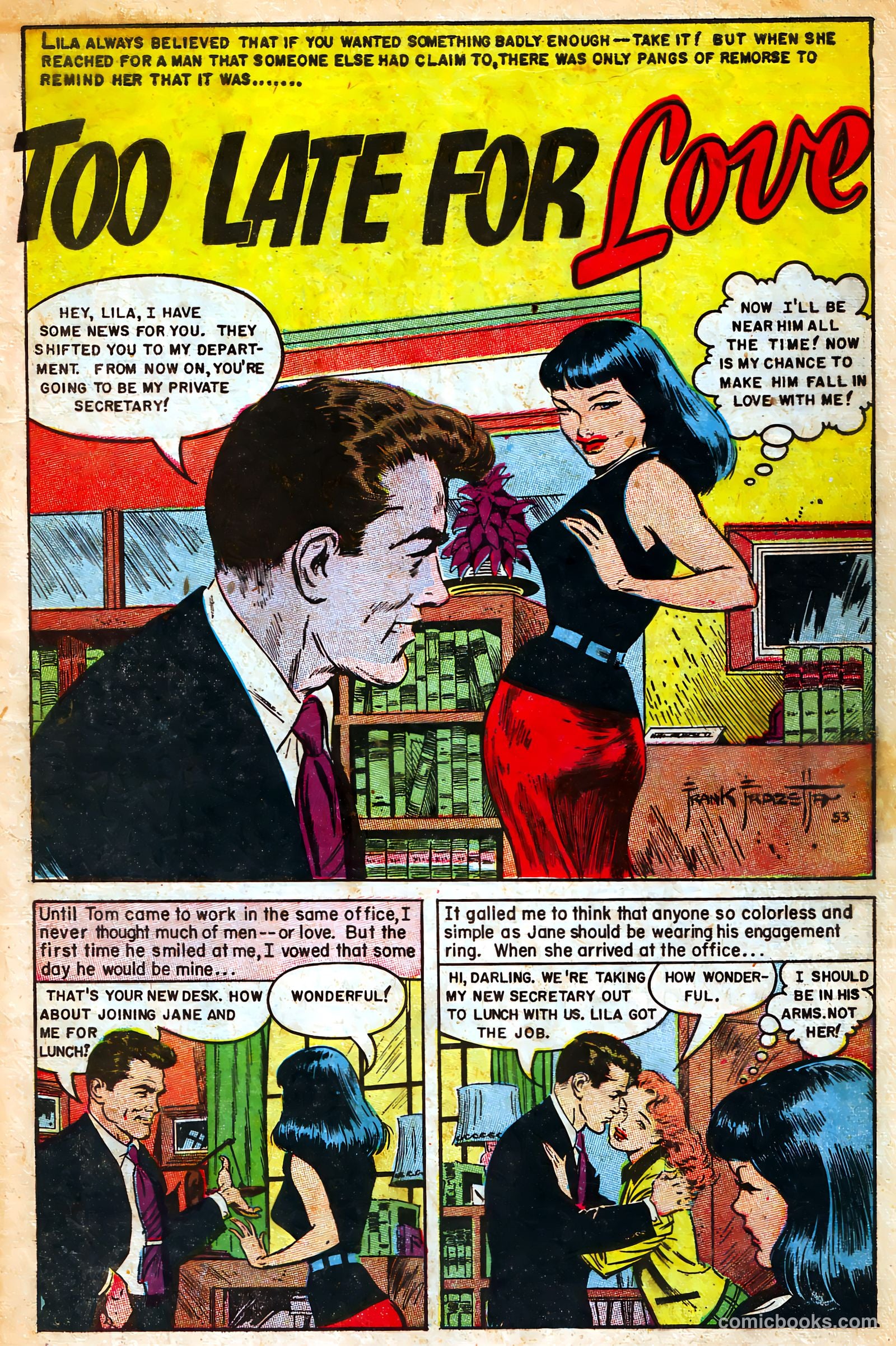Personal Love #25 (1954) — page 3 of 37