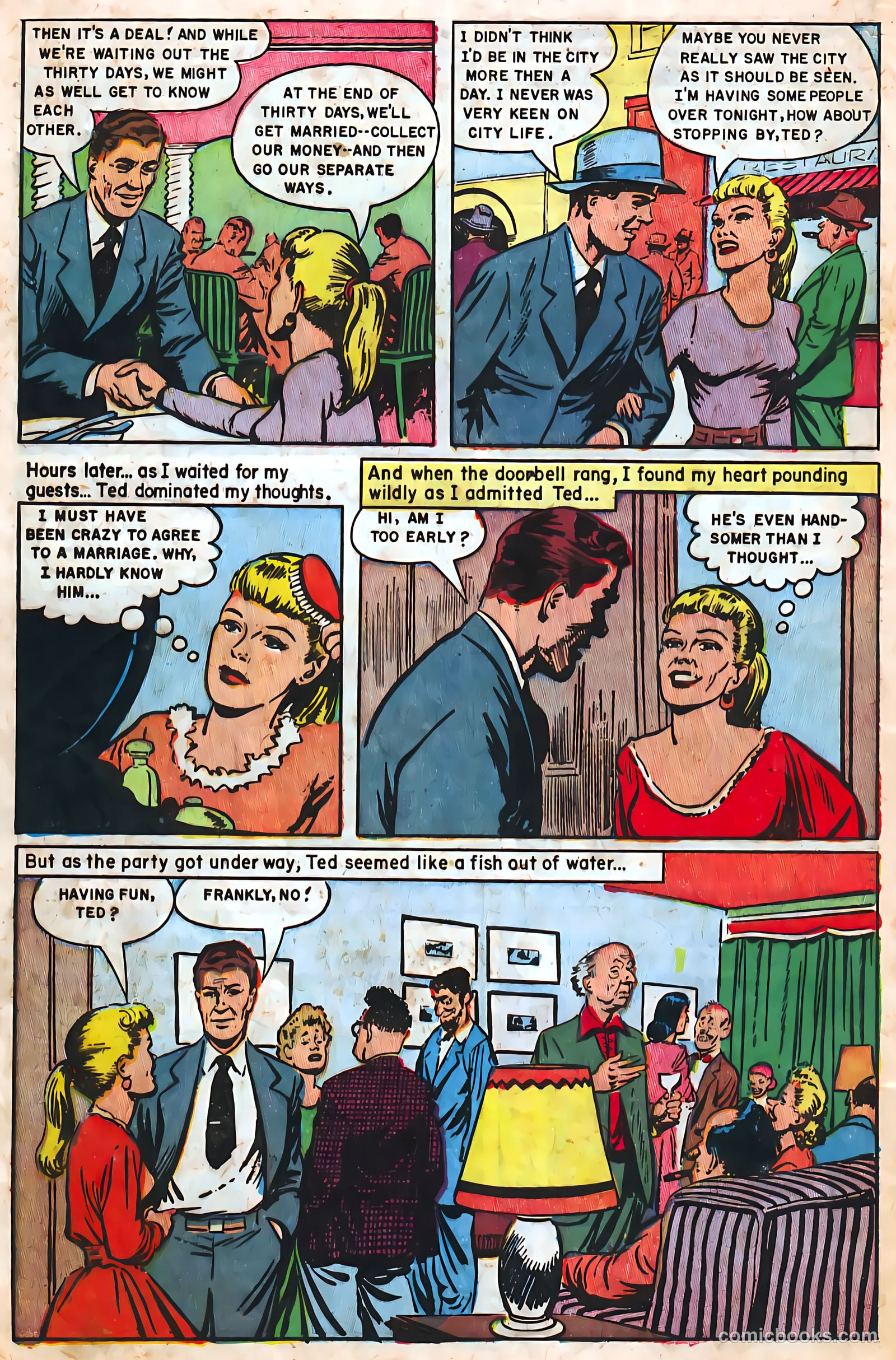 Personal Love #25 (1954) — page 28 of 37