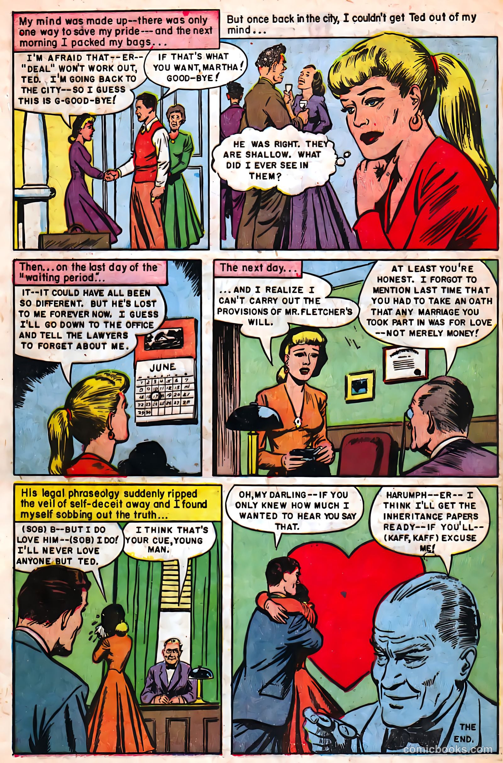 Personal Love #25 (1954) — page 32 of 37