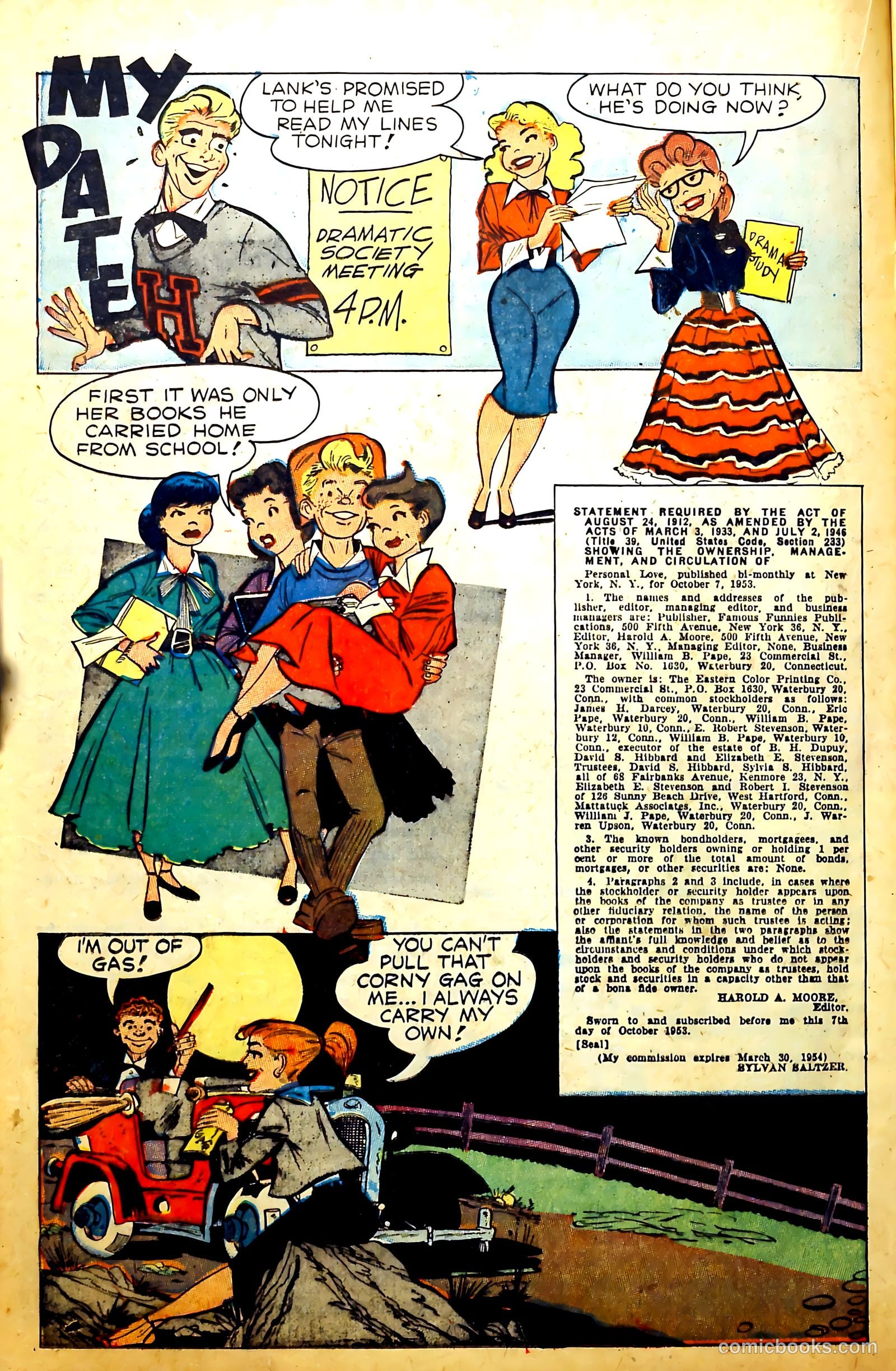 Personal Love #26 (1954) — page 16 of 36