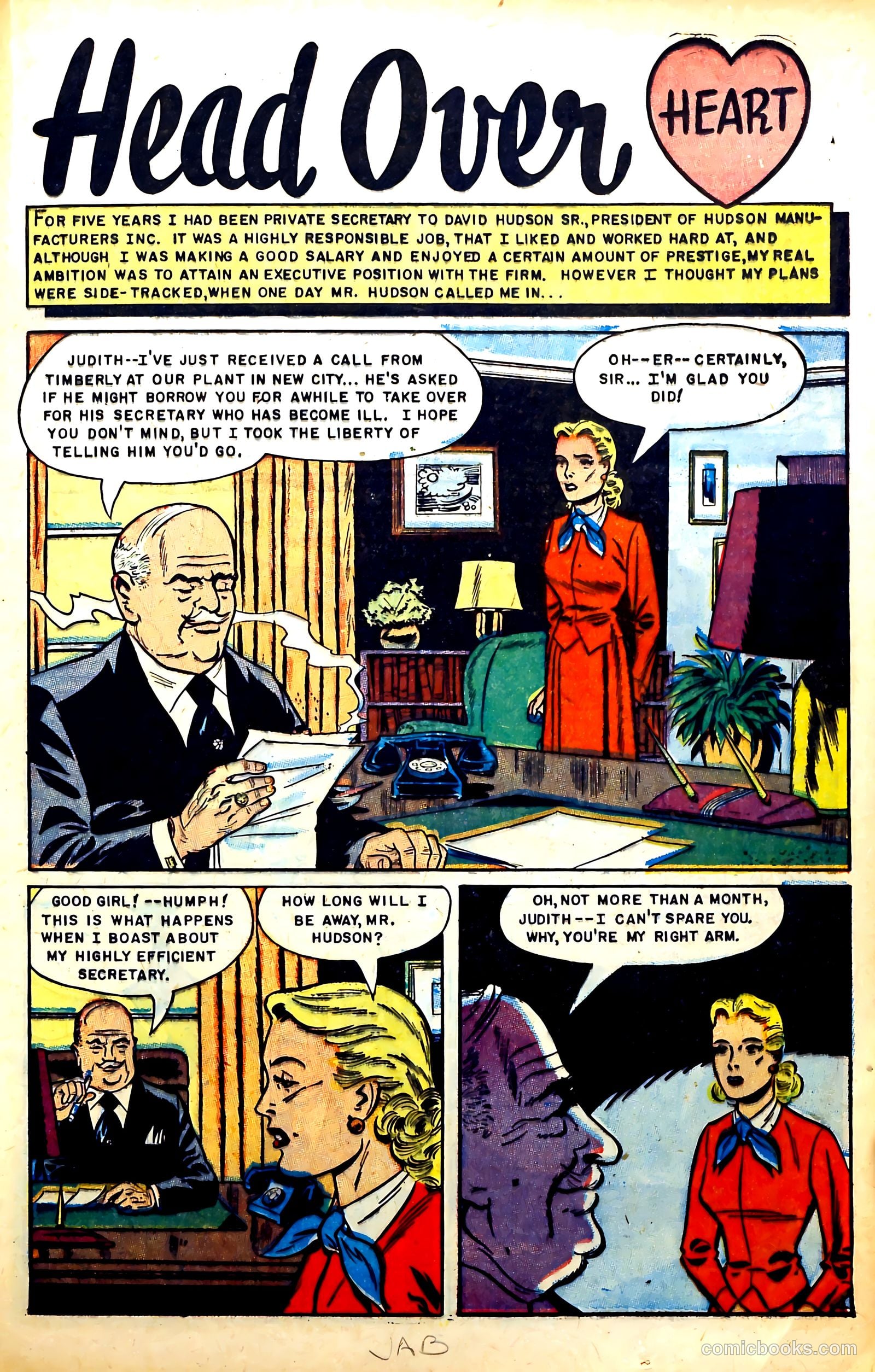 Personal Love #29 (1954) — page 21 of 37
