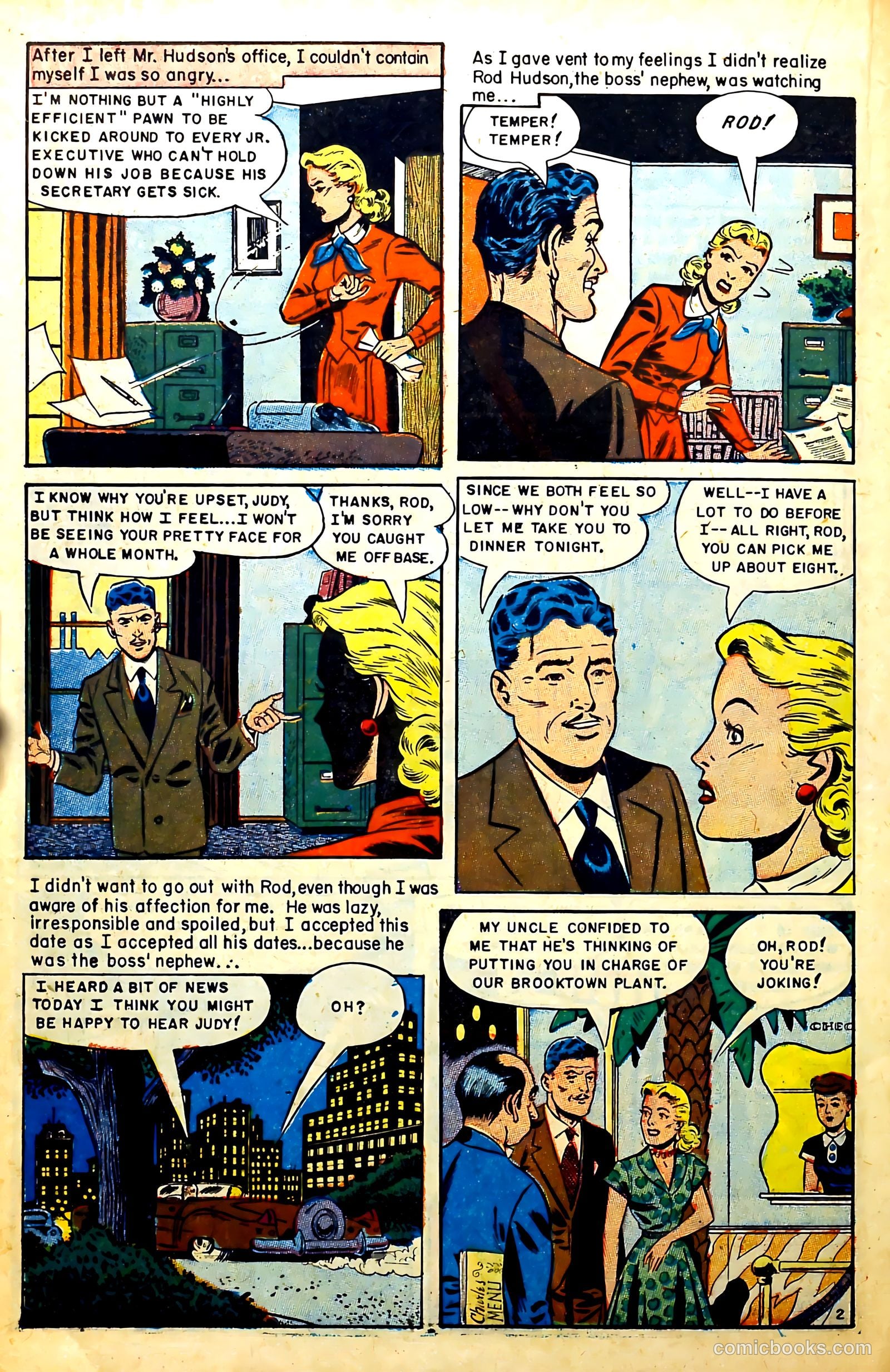 Personal Love #29 (1954) — page 22 of 37