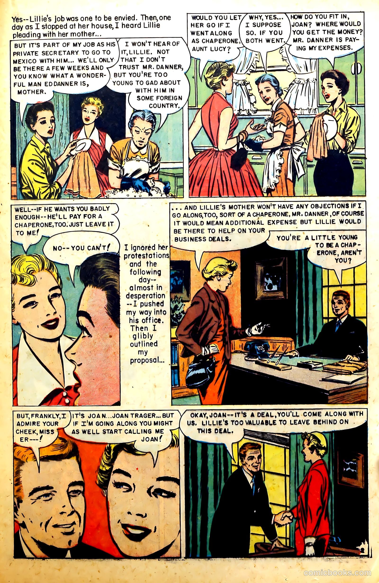 Personal Love #33 (1955) — page 21 of 37