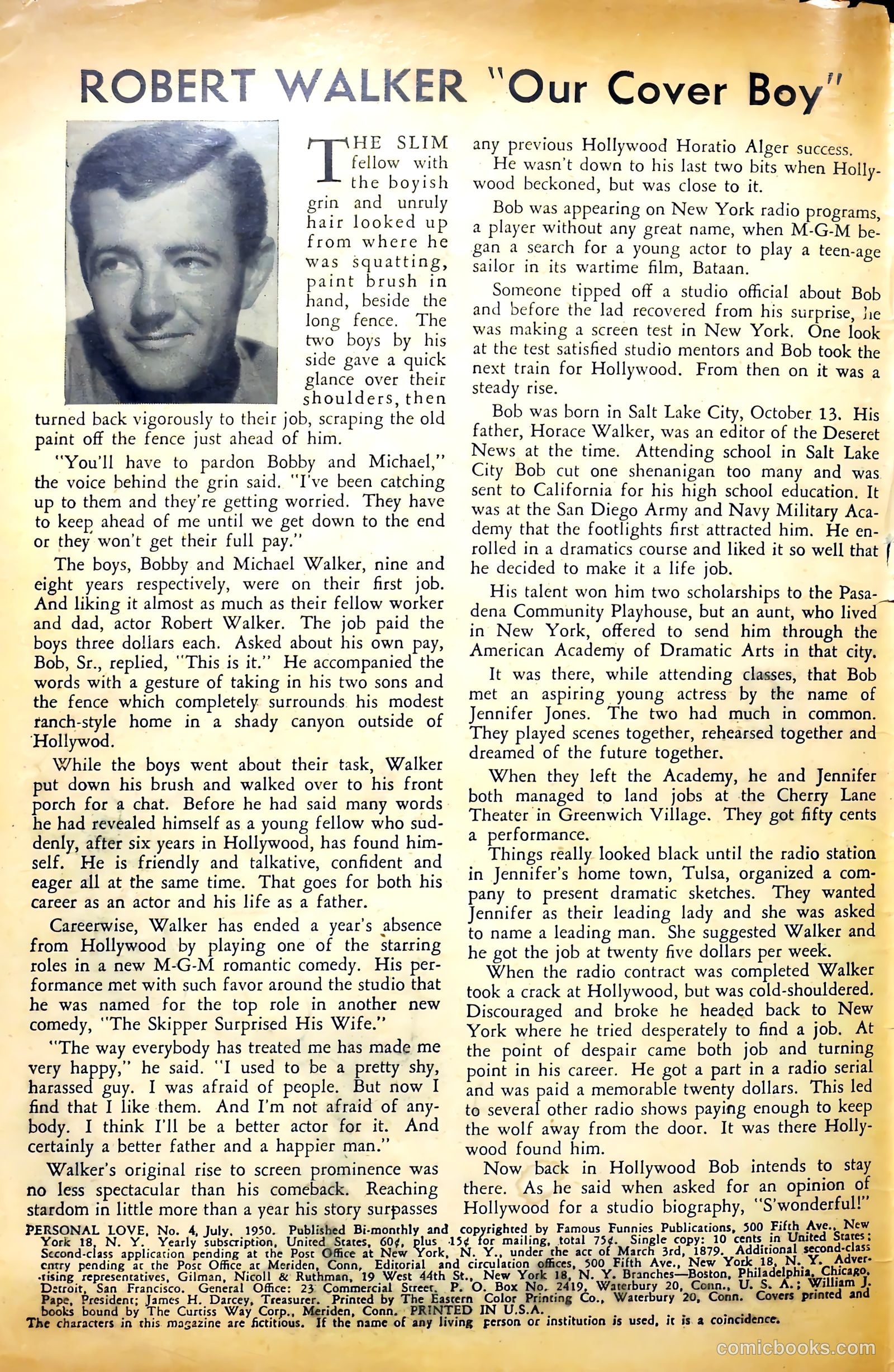 Personal Love #4 (1950) — page 2 of 52