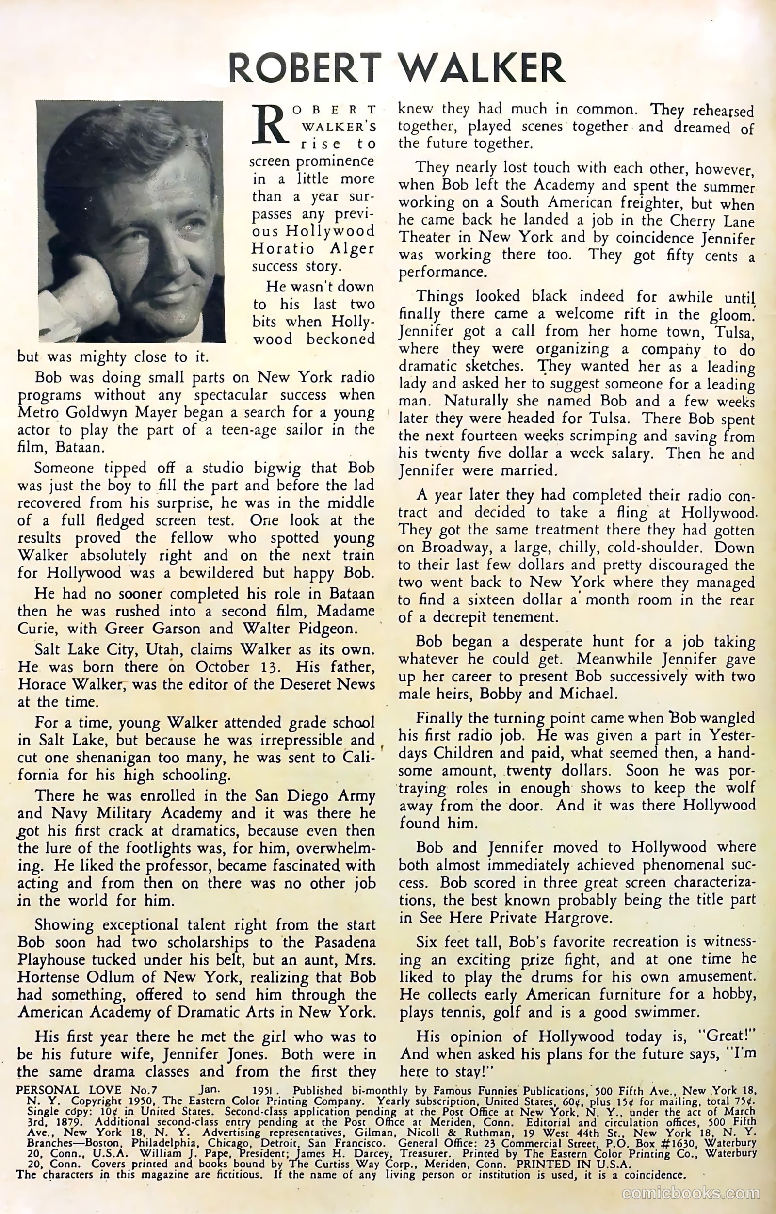 Personal Love #7 (1951) — page 2 of 52