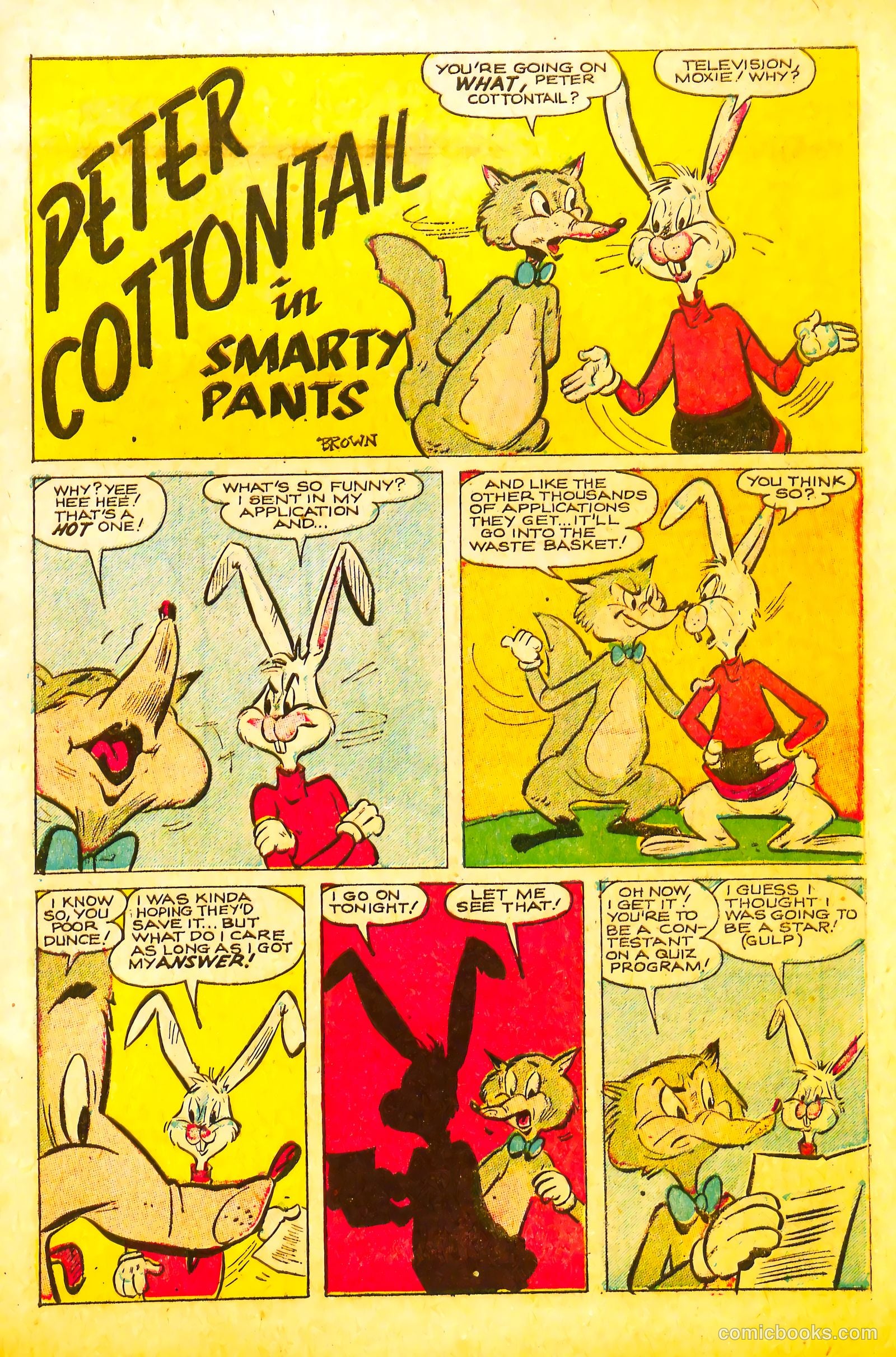 Peter Cottontail #1 (1954) — page 3 of 36