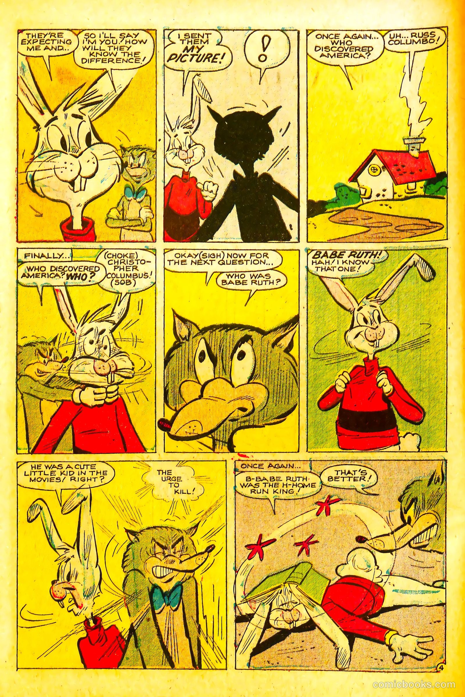 Peter Cottontail #1 (1954) — page 6 of 36