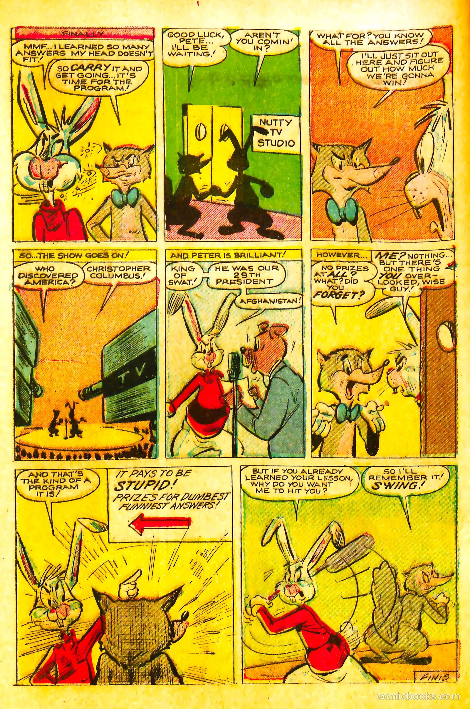 Peter Cottontail #1 (1954) — page 8 of 36