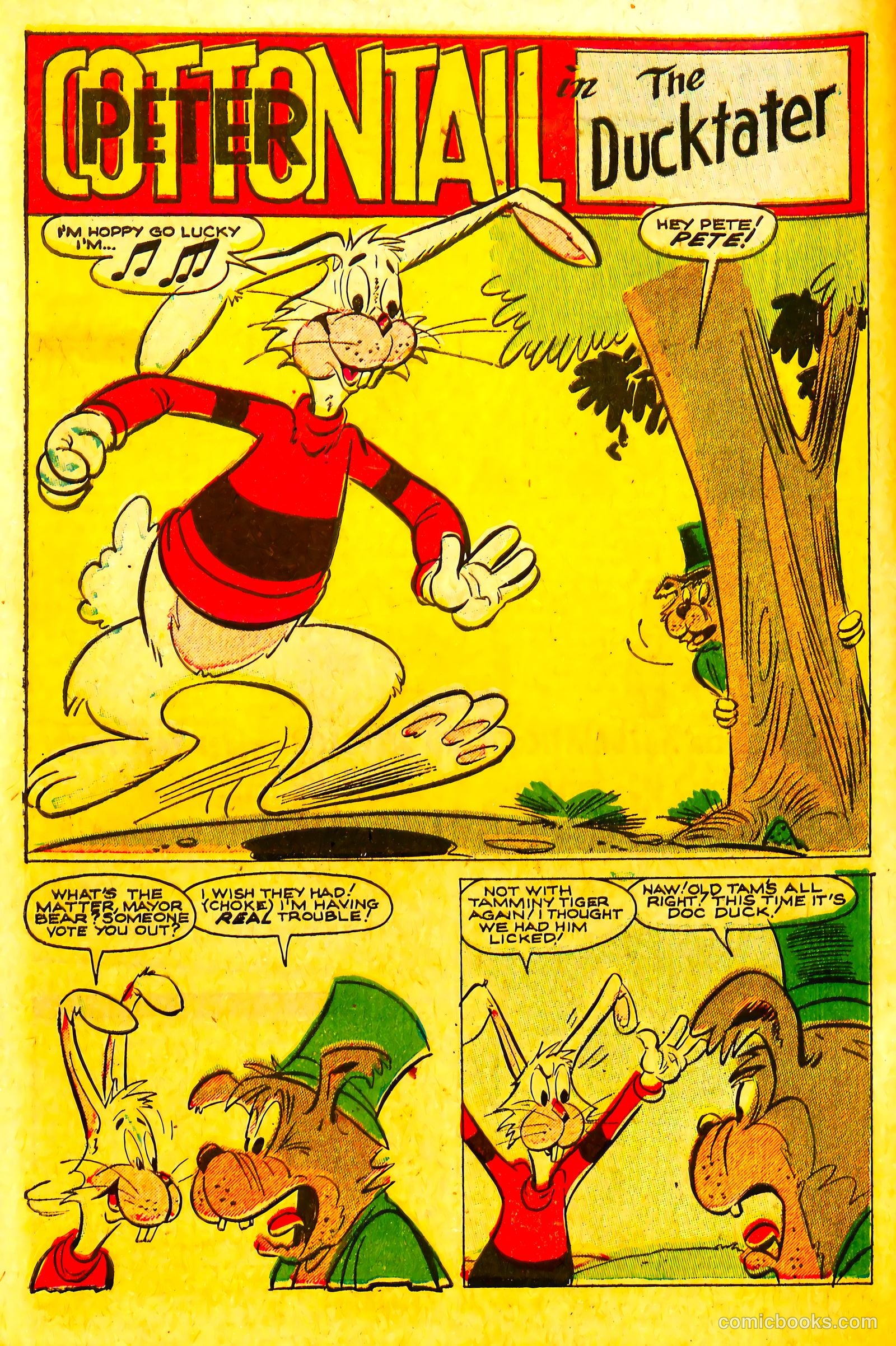 Peter Cottontail #1 (1954) — page 10 of 36