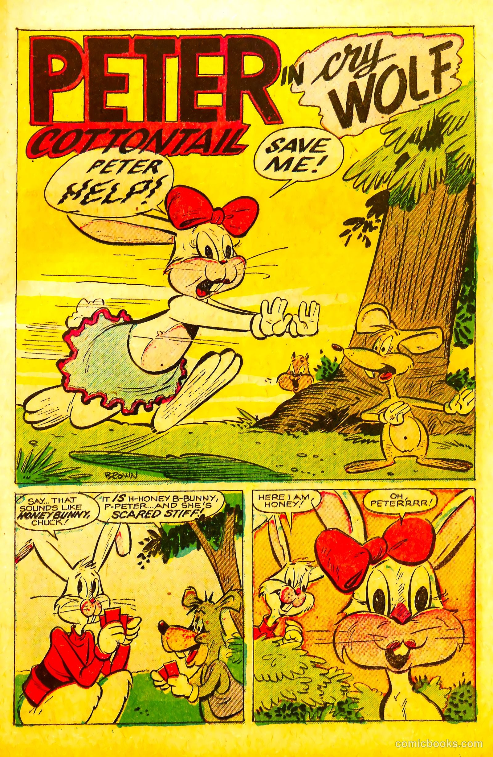 Peter Cottontail #1 (1954) — page 19 of 36