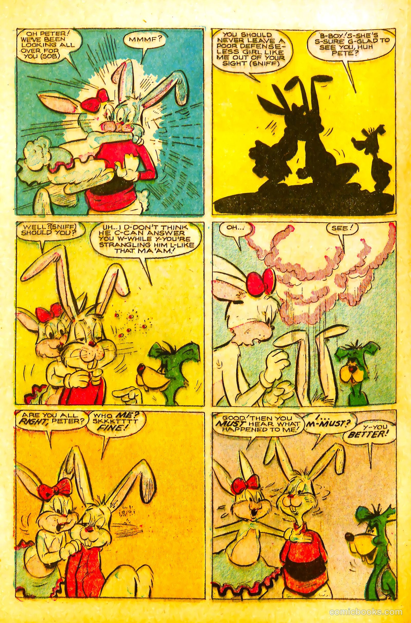 Peter Cottontail #1 (1954) — page 20 of 36