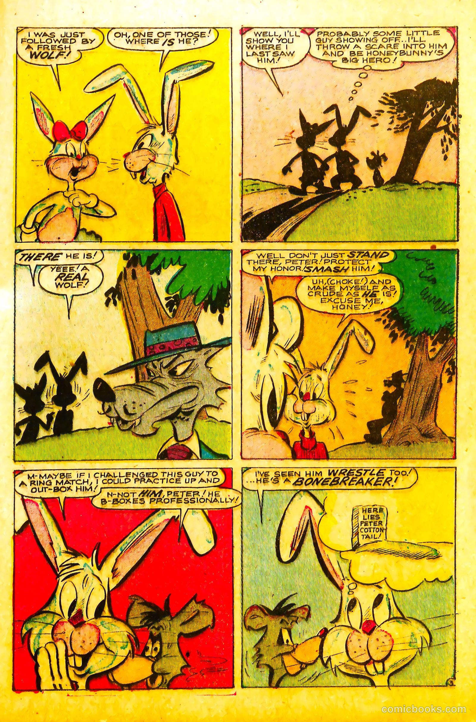 Peter Cottontail #1 (1954) — page 21 of 36