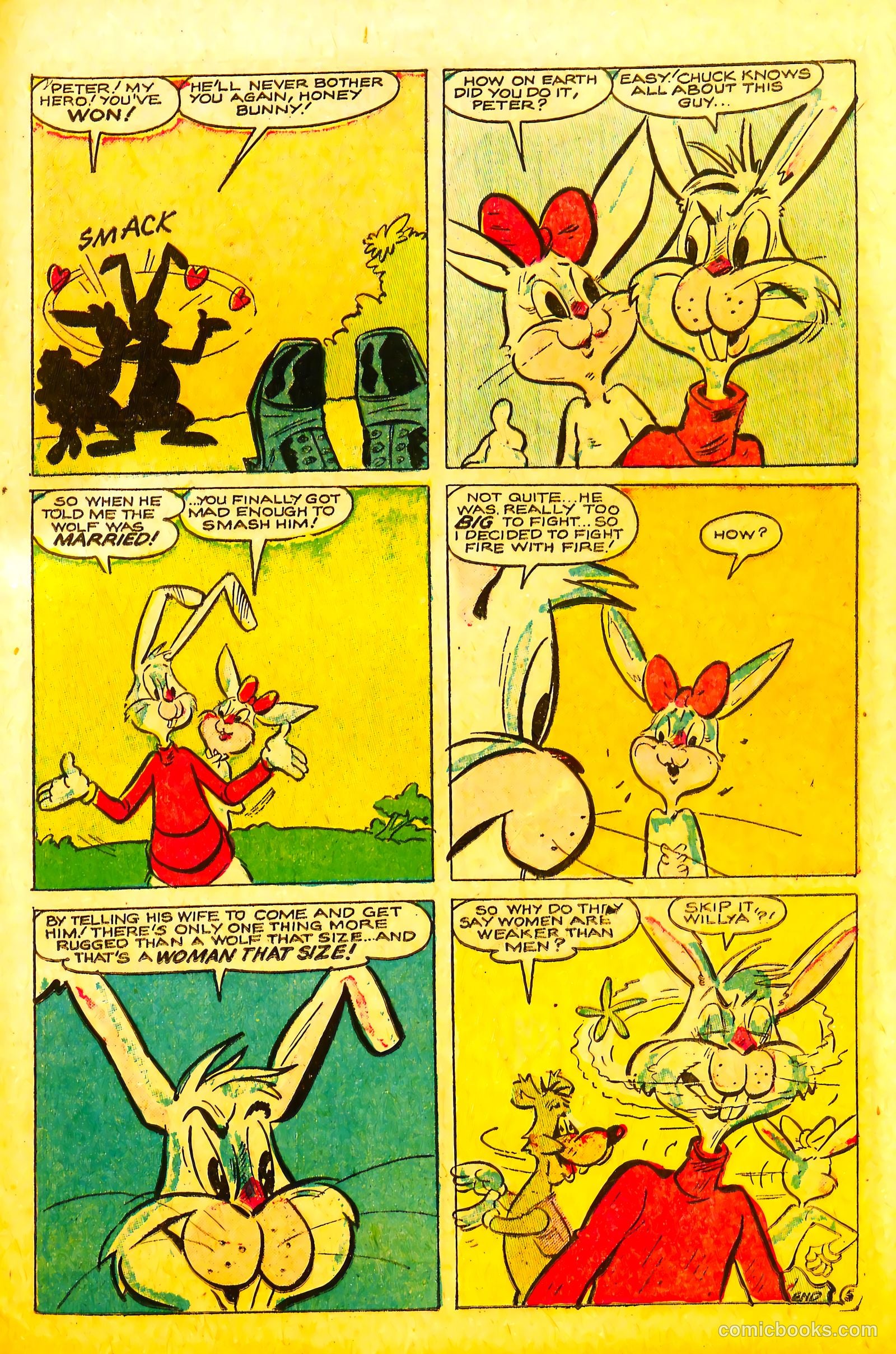 Peter Cottontail #1 (1954) — page 23 of 36