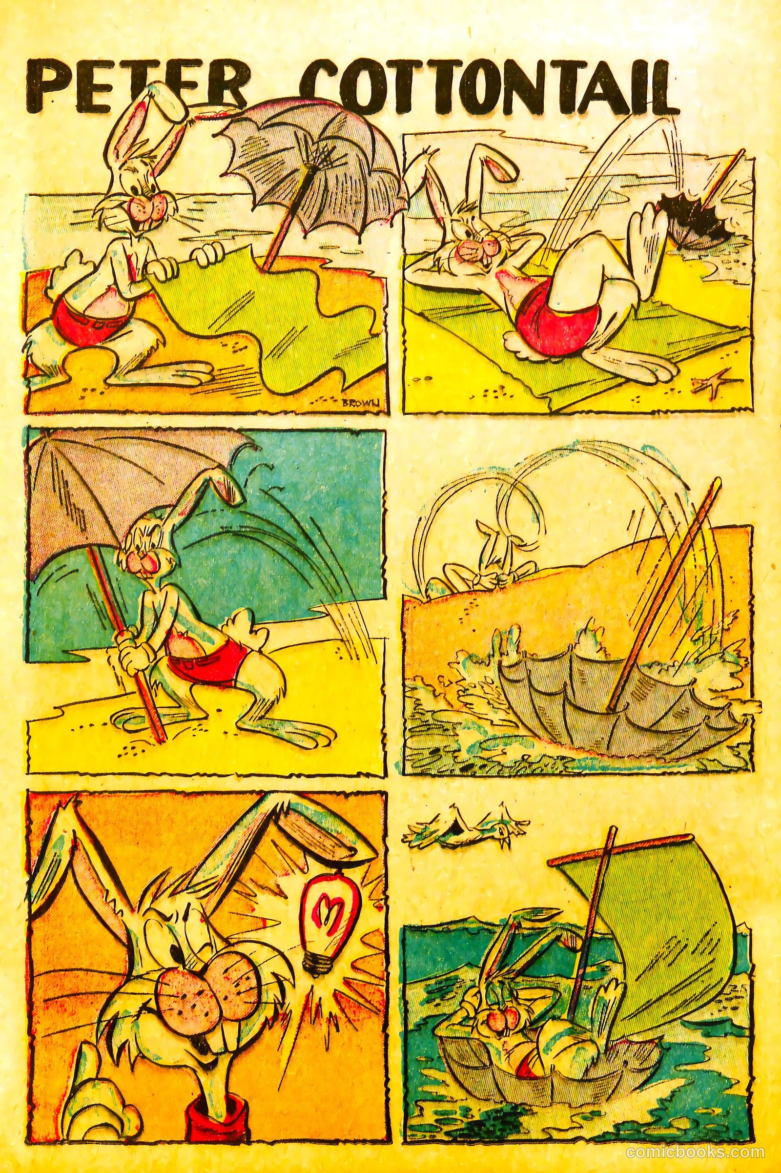 Peter Cottontail #1 (1954) — page 24 of 36