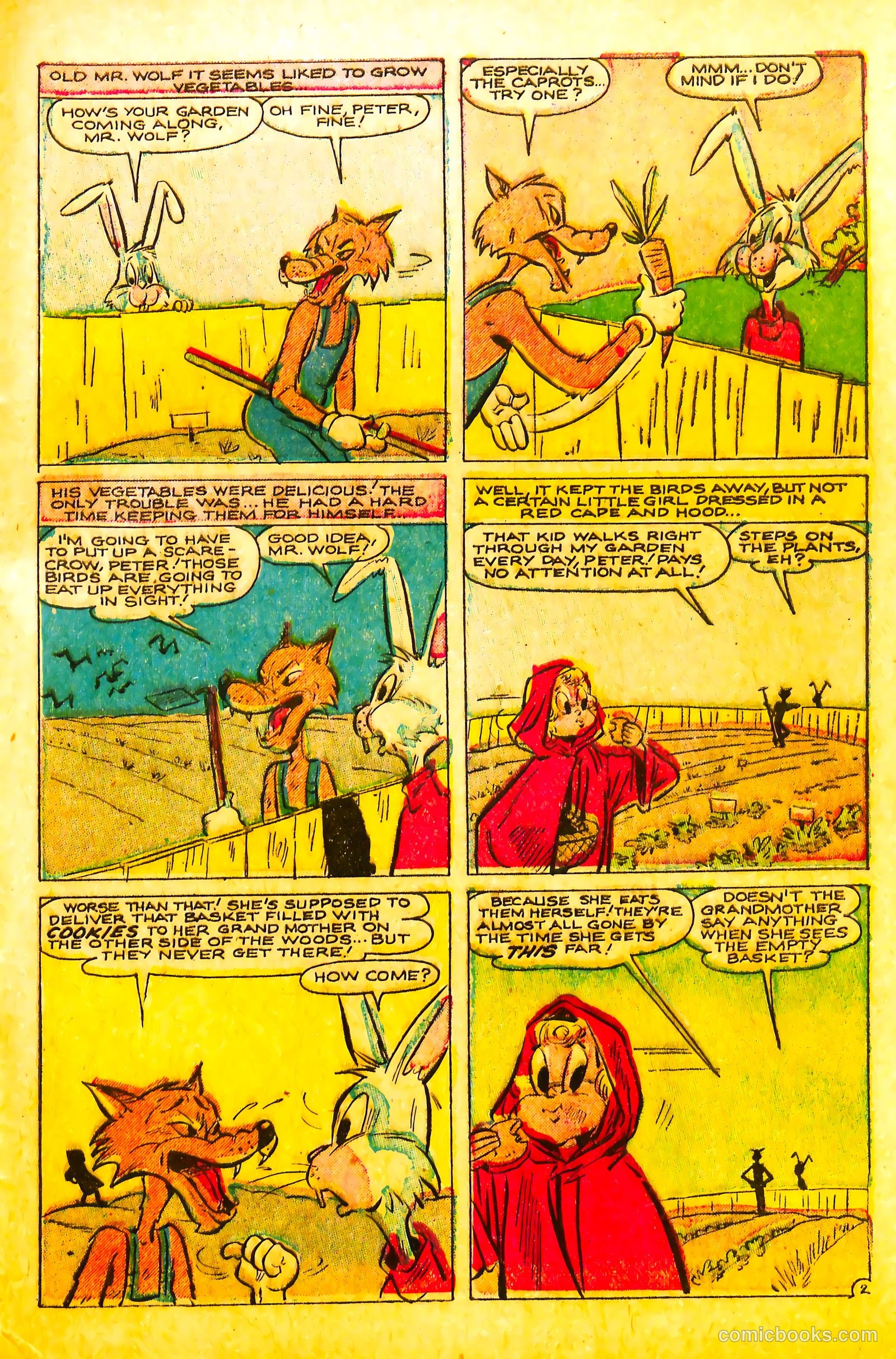 Peter Cottontail #1 (1954) — page 29 of 36