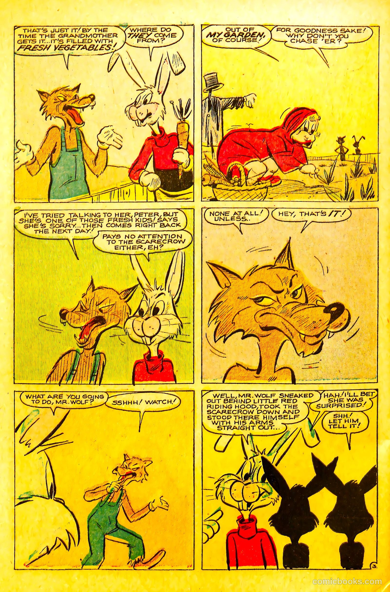 Peter Cottontail #1 (1954) — page 30 of 36