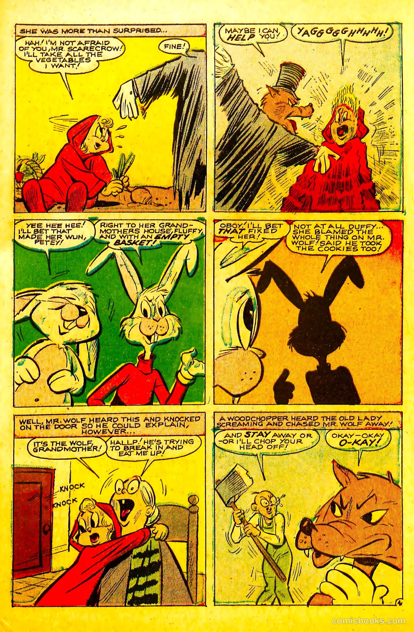 Peter Cottontail #1 (1954) — page 31 of 36
