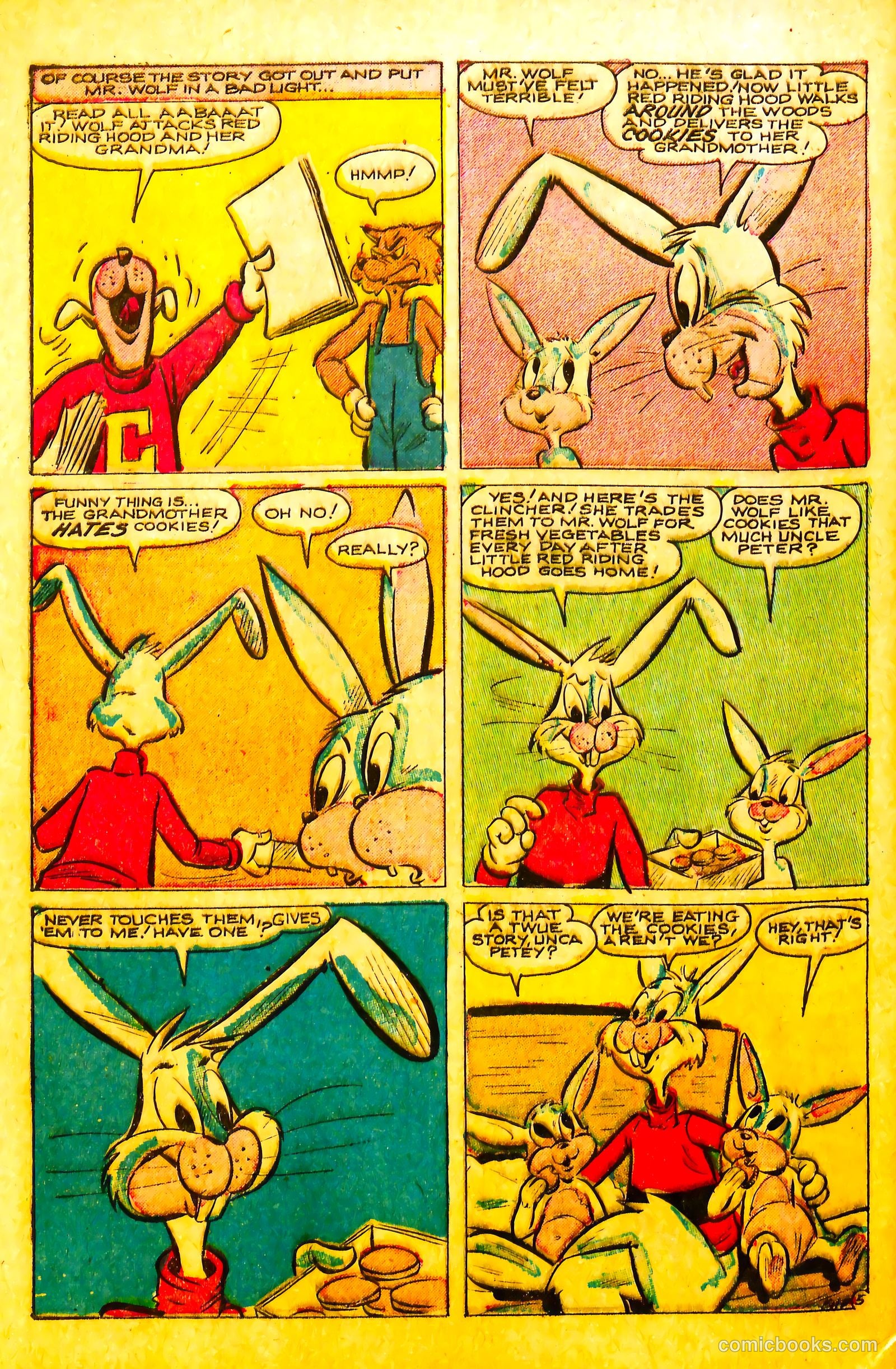 Peter Cottontail #1 (1954) — page 32 of 36