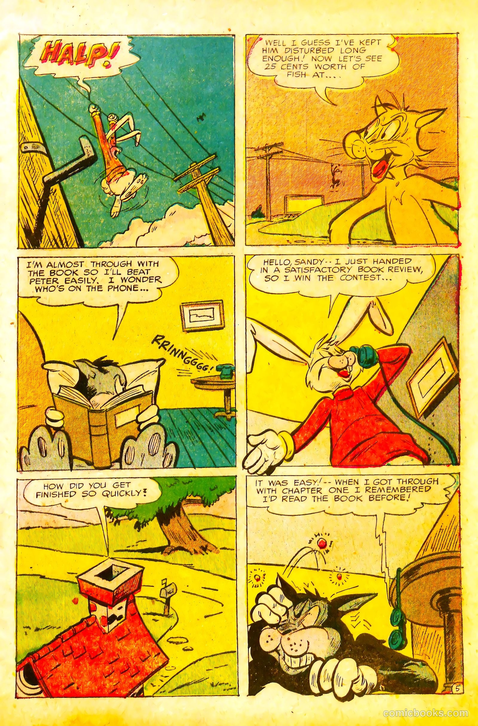 Peter Cottontail #2 (1954) — page 7 of 36