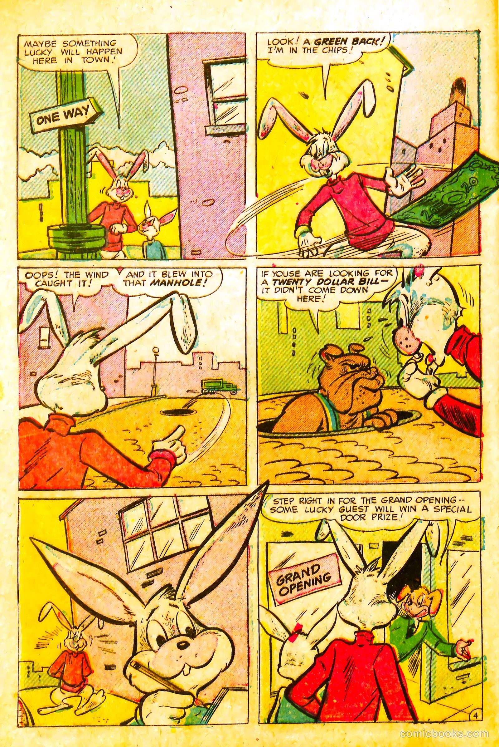 Peter Cottontail #2 (1954) — page 28 of 36