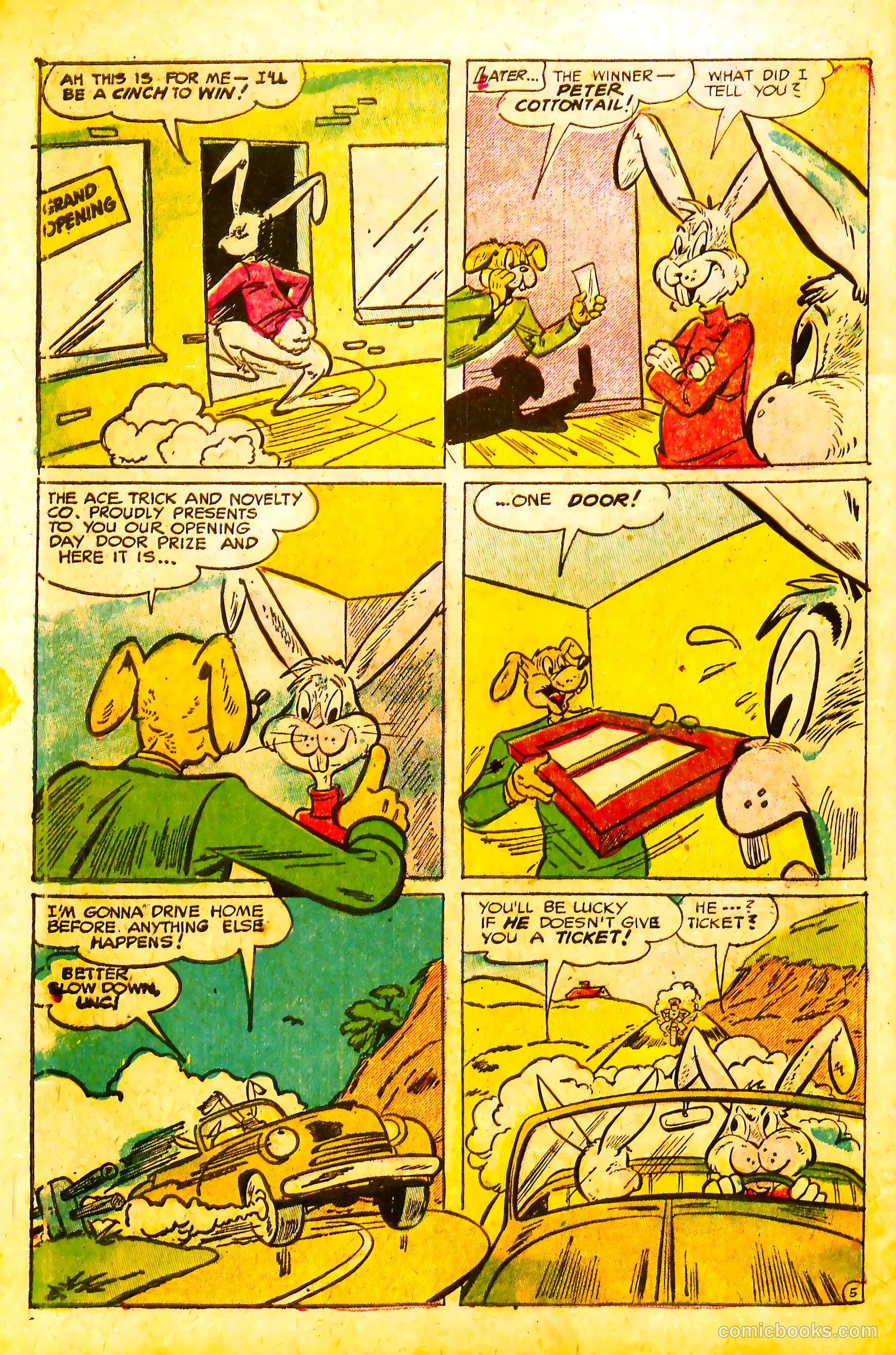 Peter Cottontail #2 (1954) — page 30 of 36