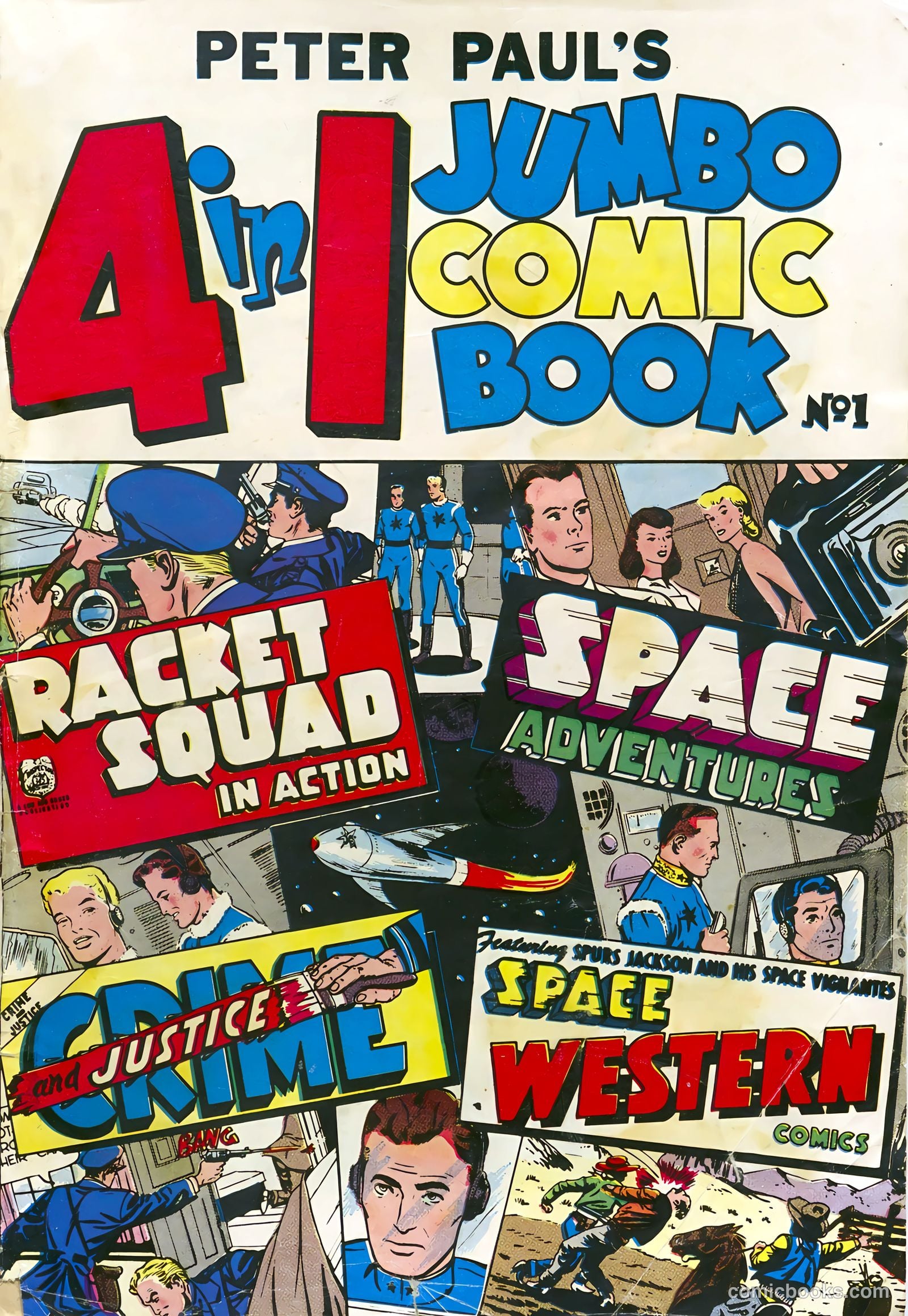 Peter Paul's 4 in 1 Jumbo Comic Book #1