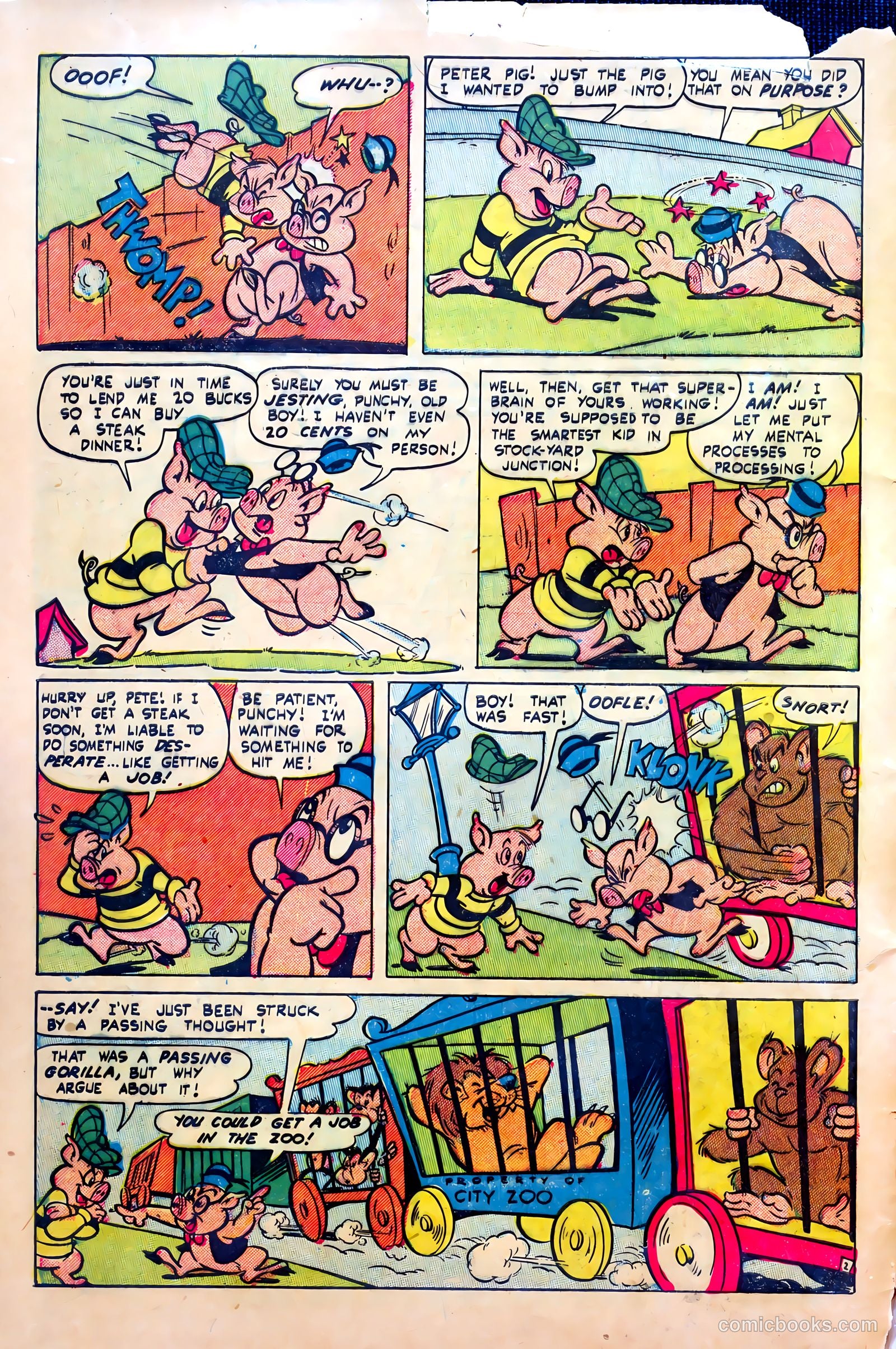 Peter Pig #5 (1953) — page 4 of 36