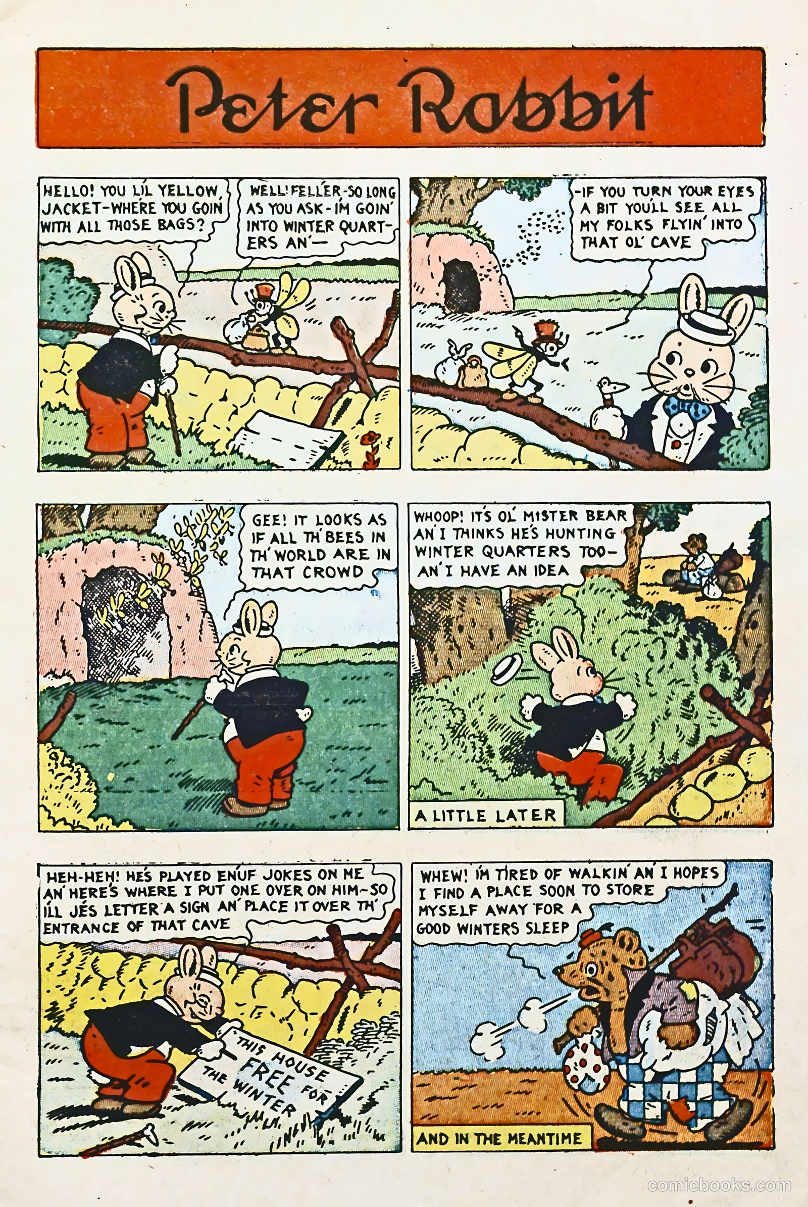 Peter Rabbit #1 (1922) — page 3 of 36