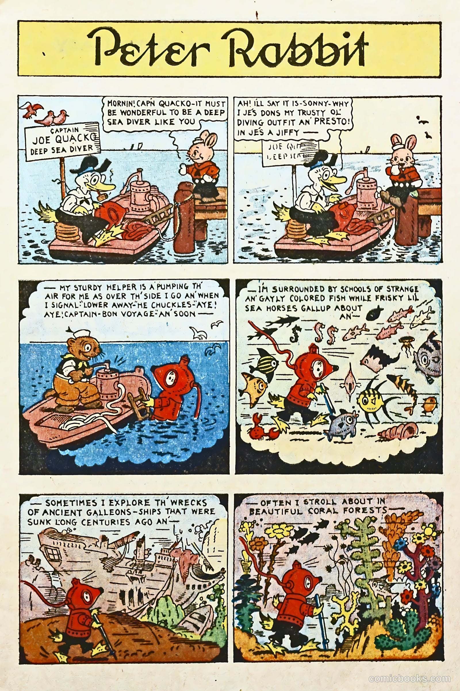 Peter Rabbit #1 (1922) — page 5 of 36