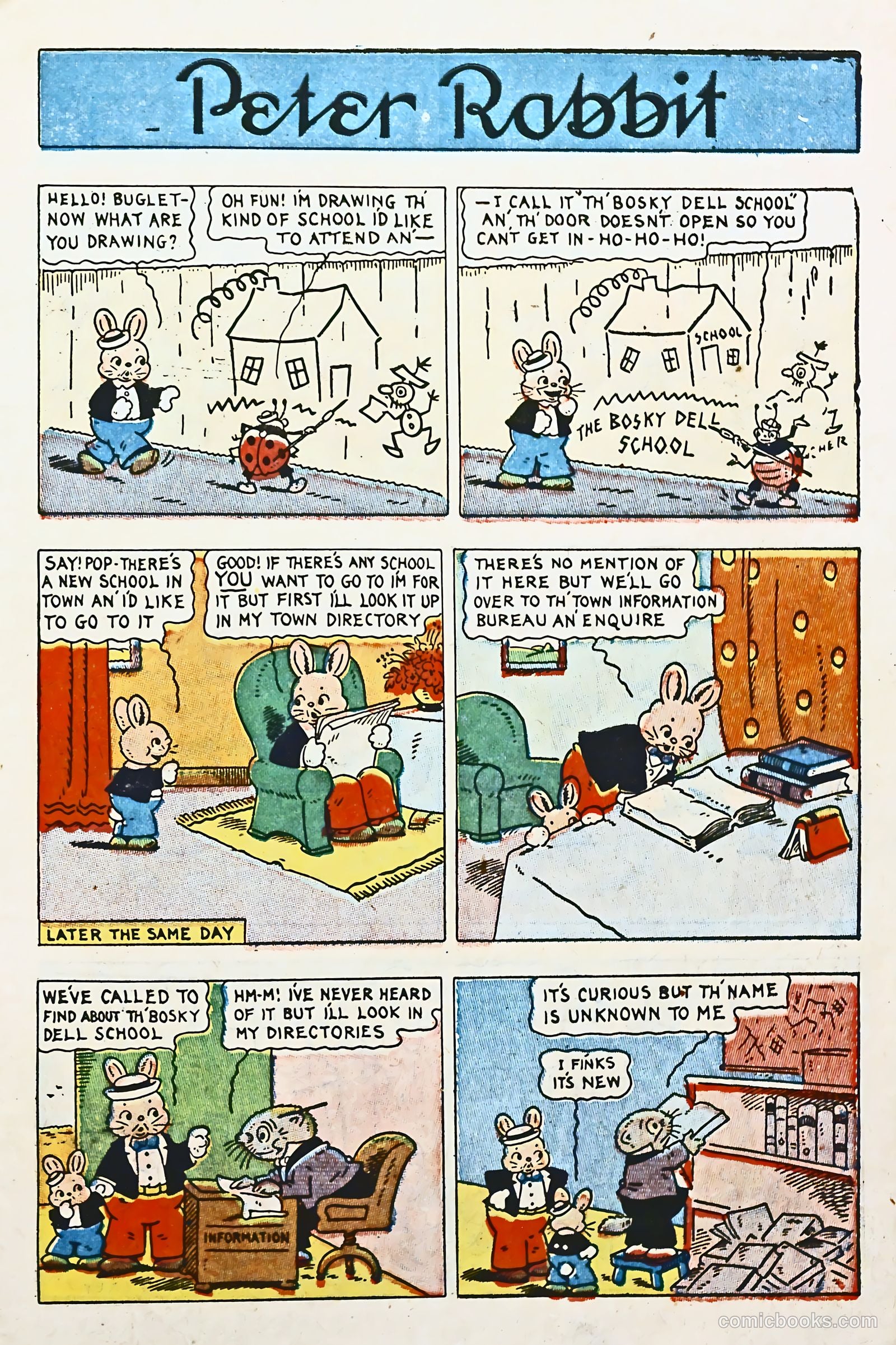 Peter Rabbit #1 (1922) — page 7 of 36